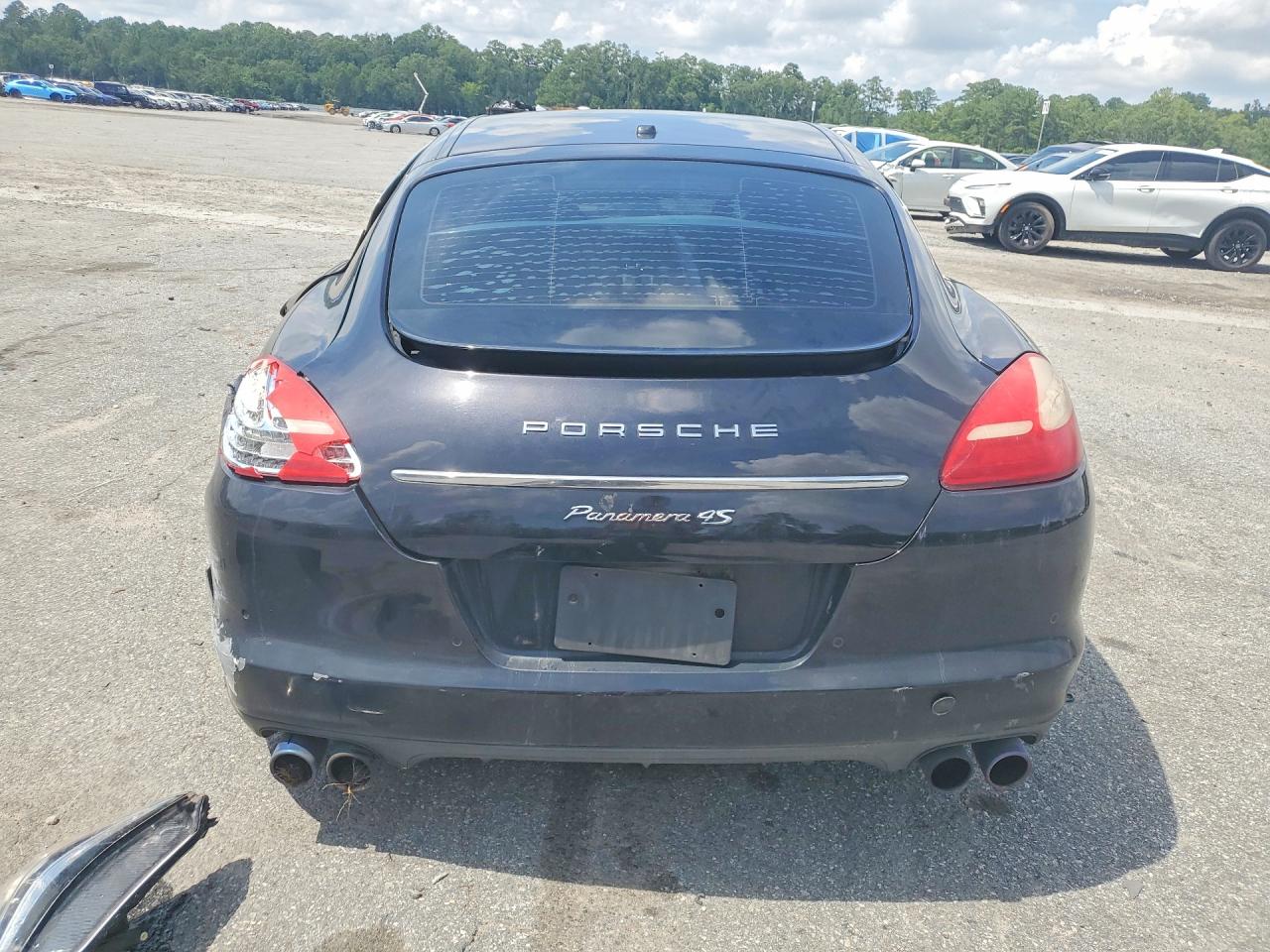 2010 Porsche Panamera S Black vin: WP0AB2A76AL060421