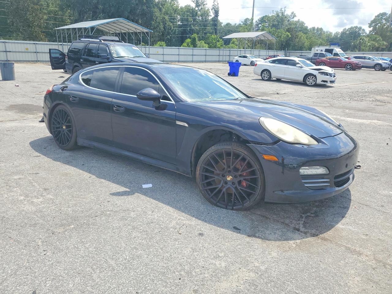 2010 Porsche Panamera S Black vin: WP0AB2A76AL060421