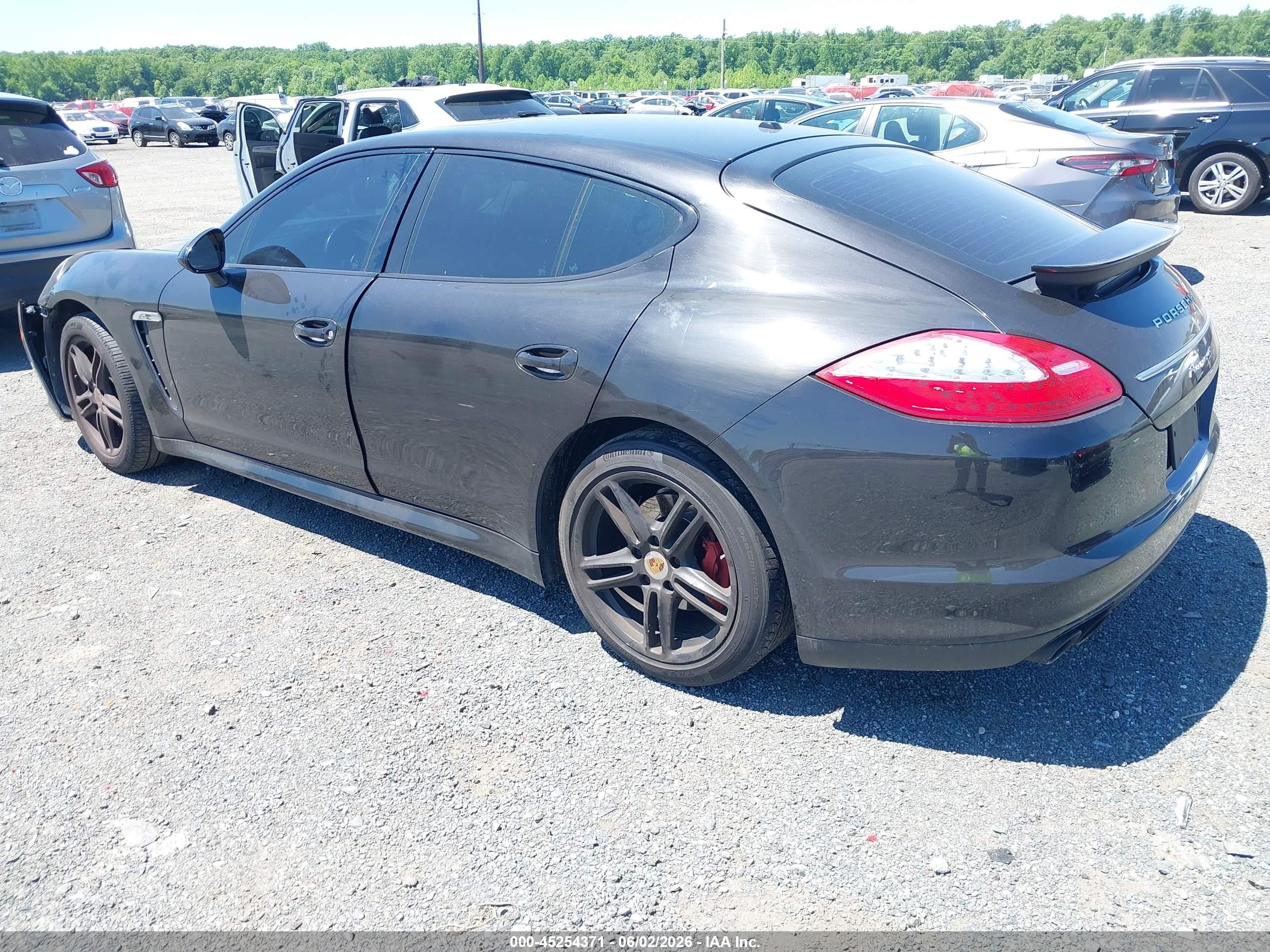 2010 Porsche Panamera 4s/s Black vin: WP0AB2A76AL063092