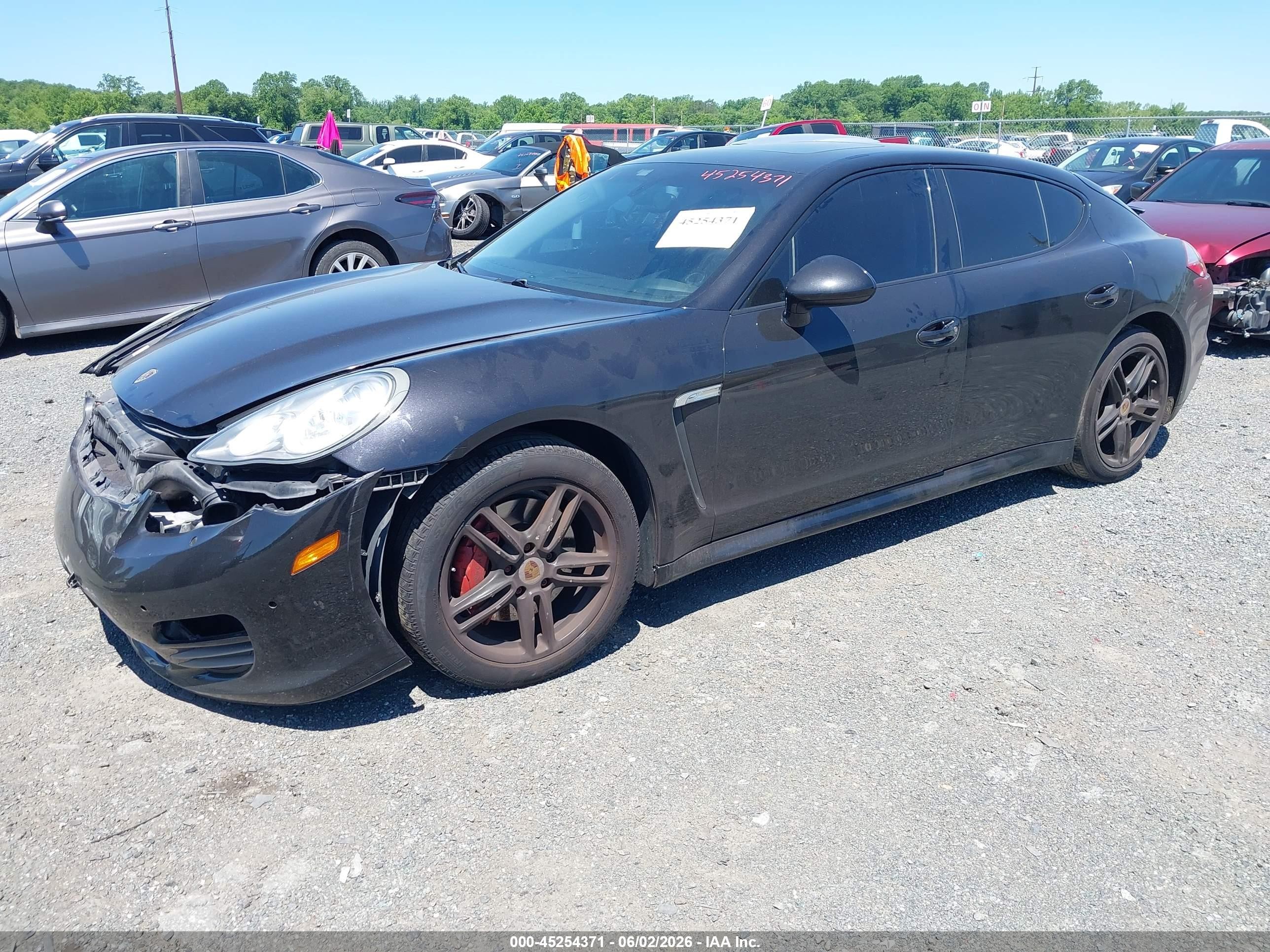 2010 Porsche Panamera 4s/s Black vin: WP0AB2A76AL063092