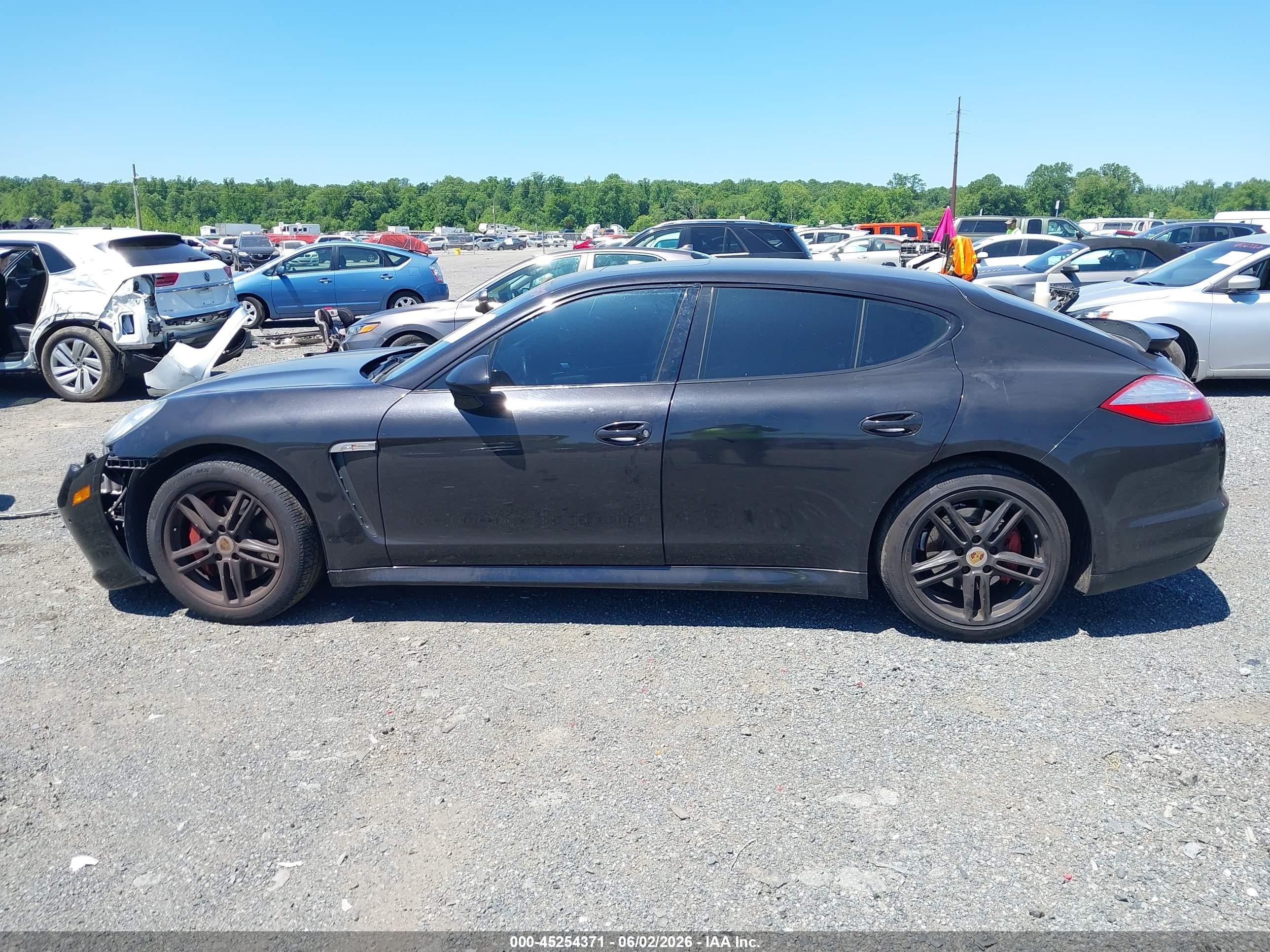 2010 Porsche Panamera 4s/s Black vin: WP0AB2A76AL063092