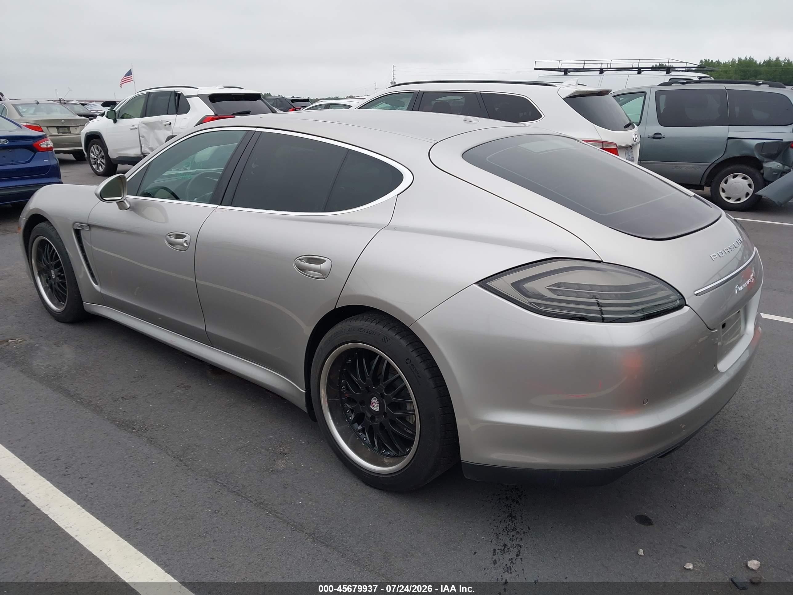 2010 Porsche Panamera 4s Gray vin: WP0AB2A76AL063433