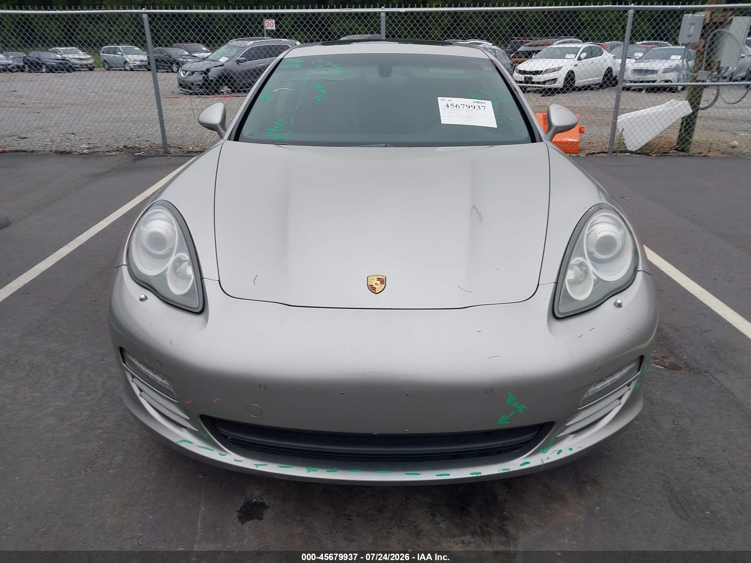2010 Porsche Panamera 4s Gray vin: WP0AB2A76AL063433