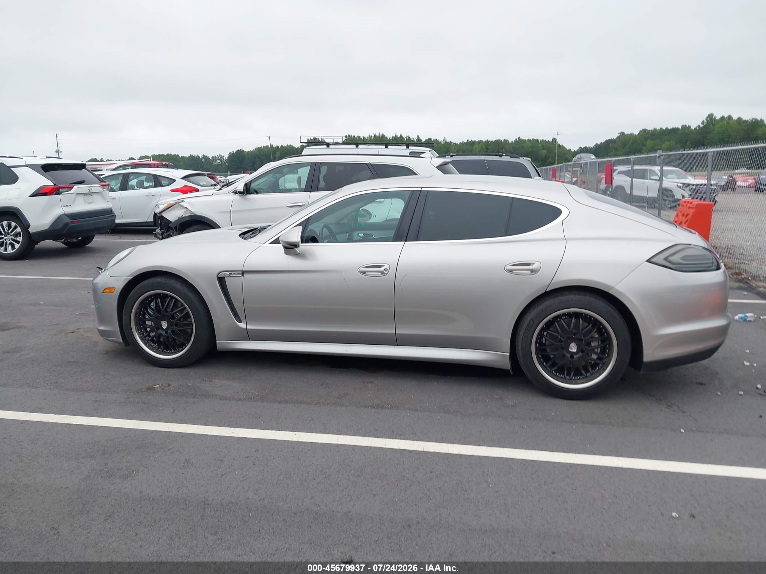 2010 Porsche Panamera 4s Gray vin: WP0AB2A76AL063433