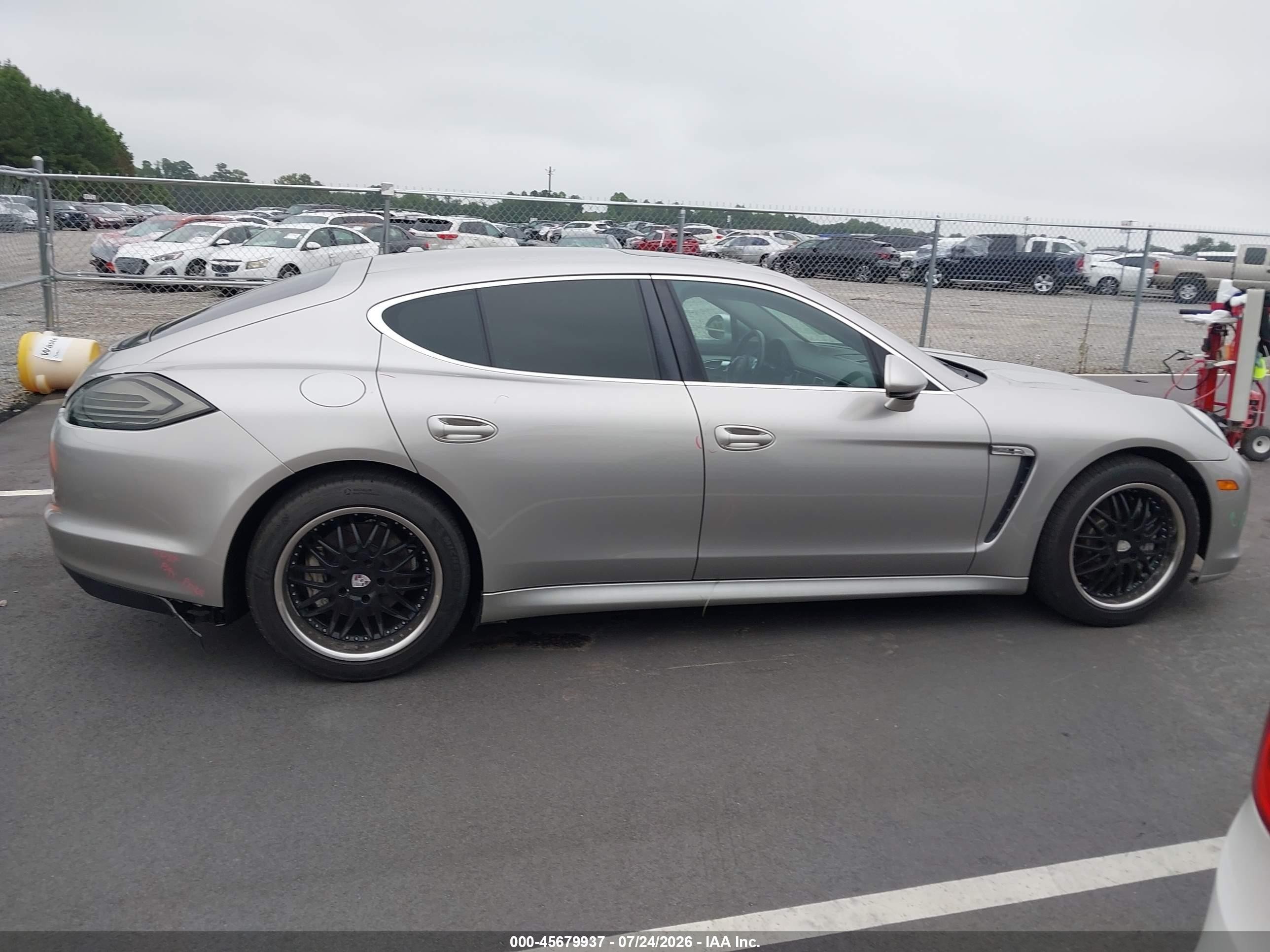 2010 Porsche Panamera 4s Gray vin: WP0AB2A76AL063433