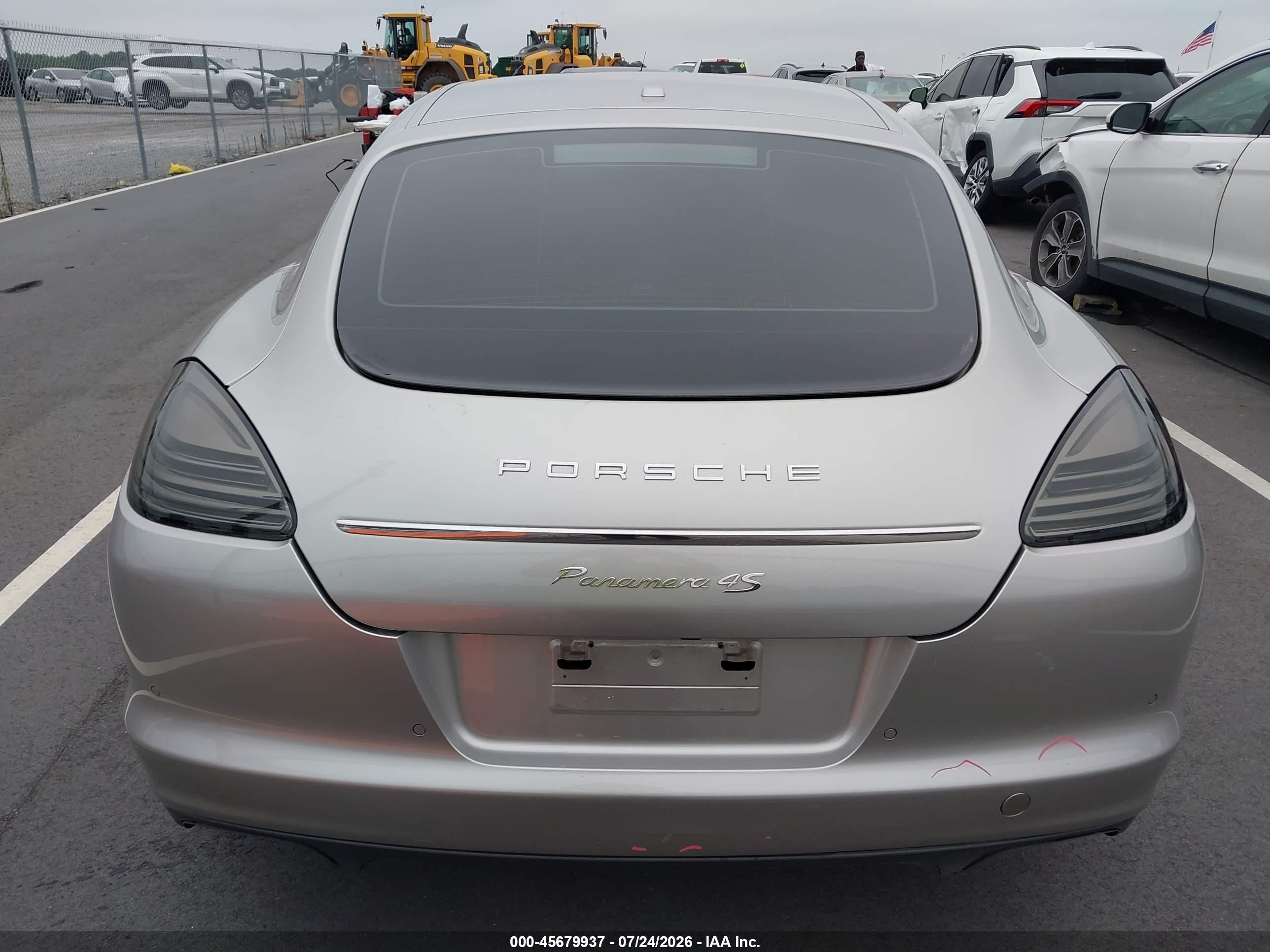 2010 Porsche Panamera 4s Gray vin: WP0AB2A76AL063433