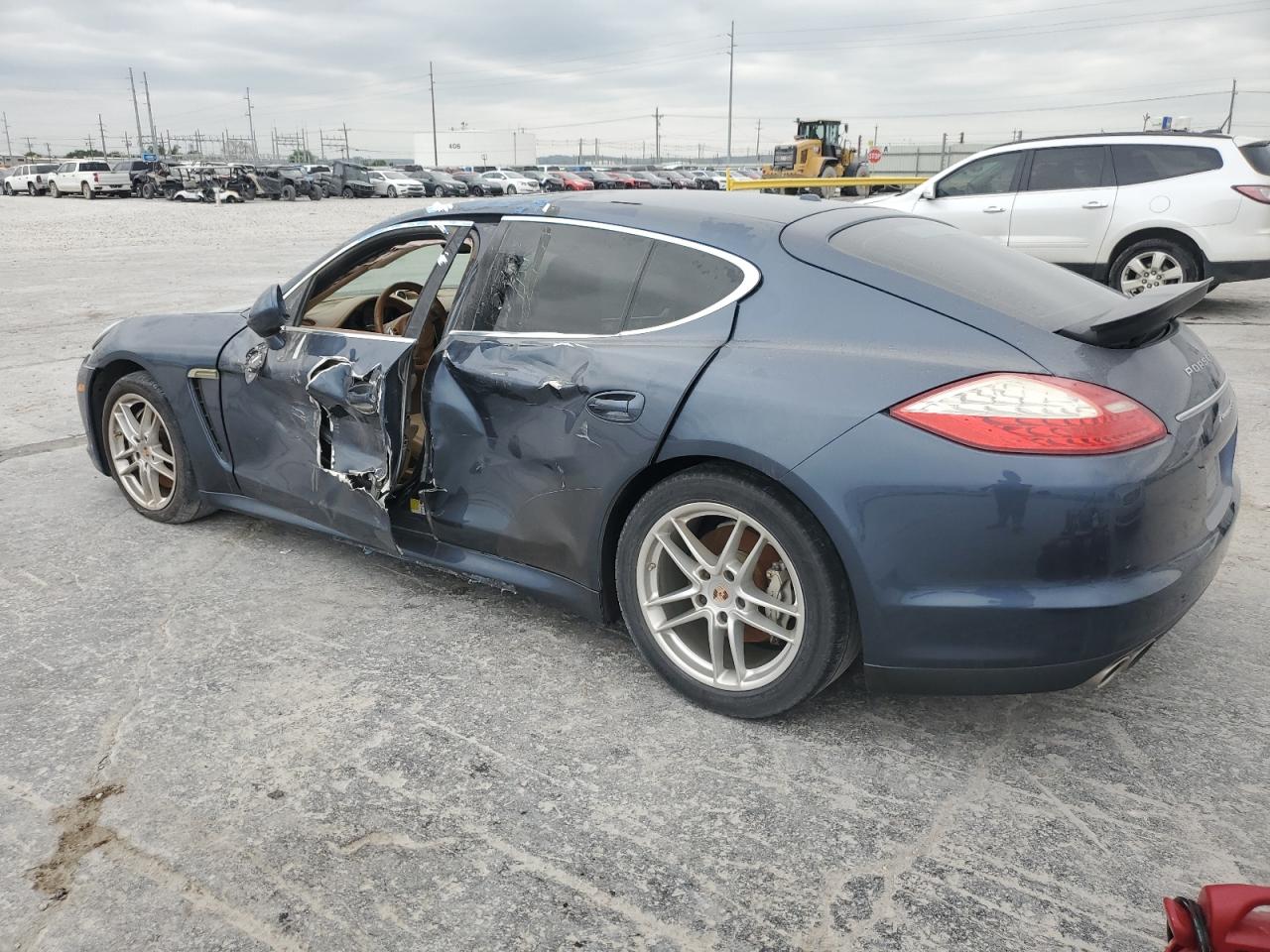 2010 Porsche Panamera S Blue vin: WP0AB2A76AL063559