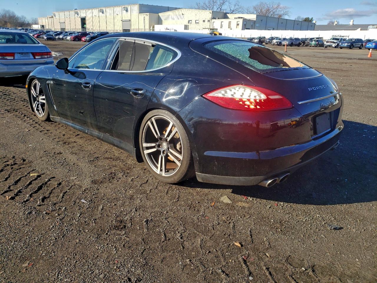 2011 Porsche Panamera S Black vin: WP0AB2A76BL061439