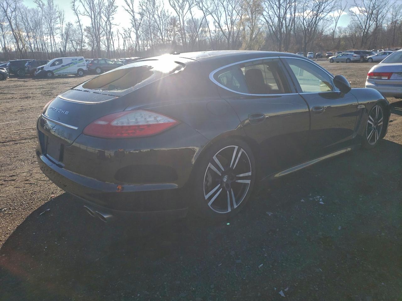 2011 Porsche Panamera S Black vin: WP0AB2A76BL061439