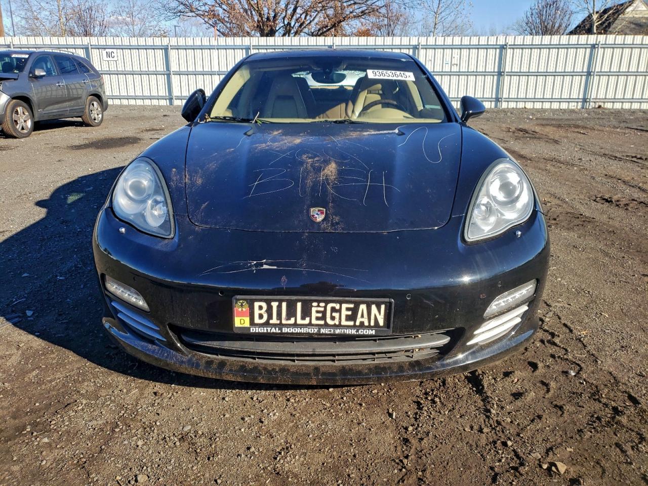 2011 Porsche Panamera S Black vin: WP0AB2A76BL061439