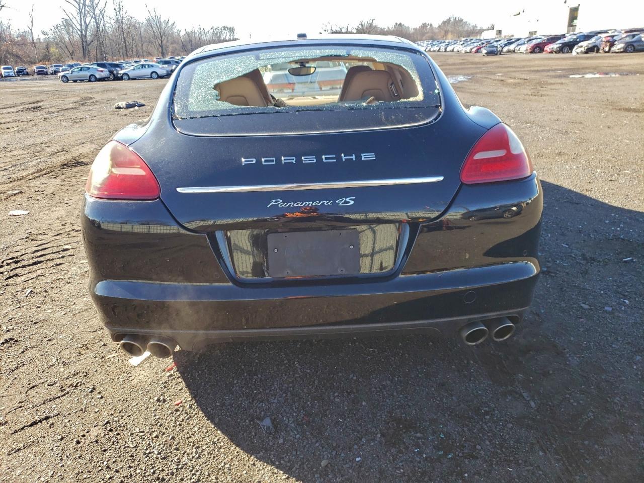 2011 Porsche Panamera S Black vin: WP0AB2A76BL061439