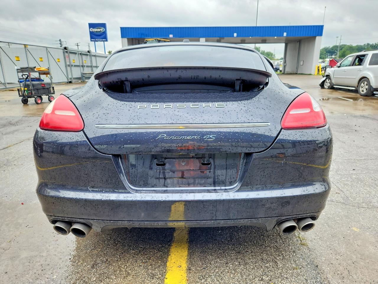 2012 Porsche Panamera S Black vin: WP0AB2A76CL060759