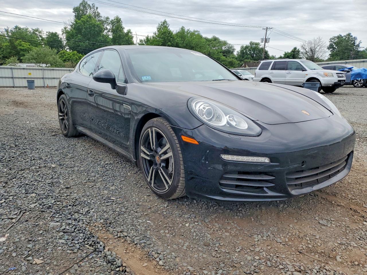 2014 Porsche Panamera S Black vin: WP0AB2A76EL055550