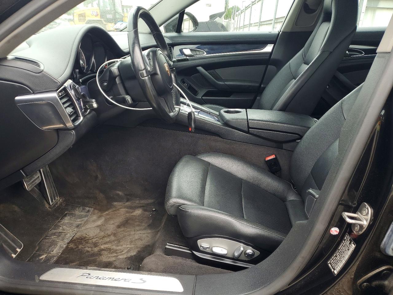 2014 Porsche Panamera S Black vin: WP0AB2A76EL055550