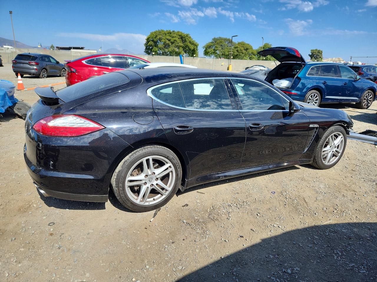2011 Porsche Panamera S Black vin: WP0AB2A77BL060753