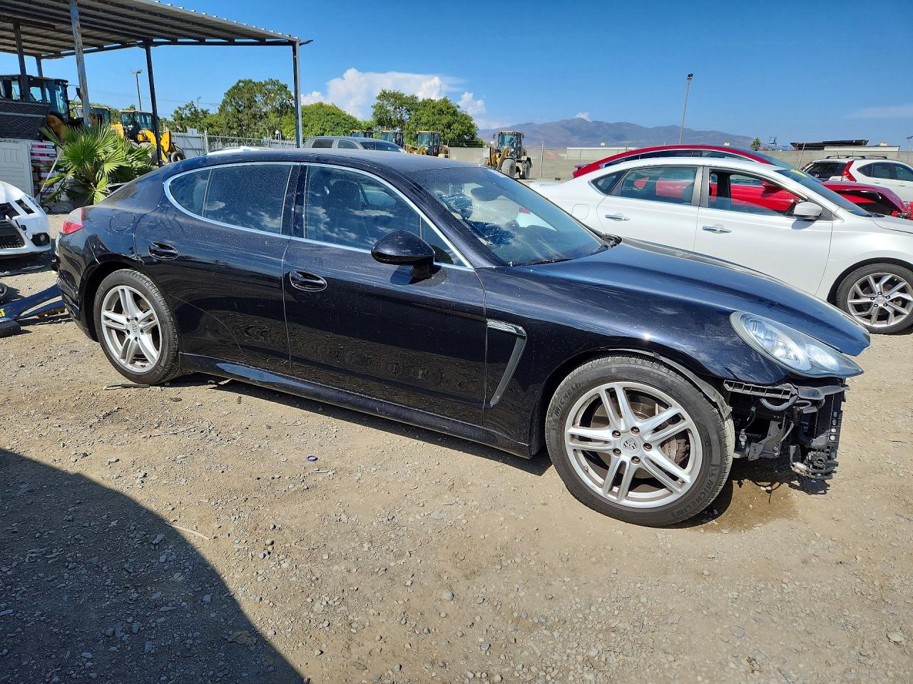 2011 Porsche Panamera S Black vin: WP0AB2A77BL060753