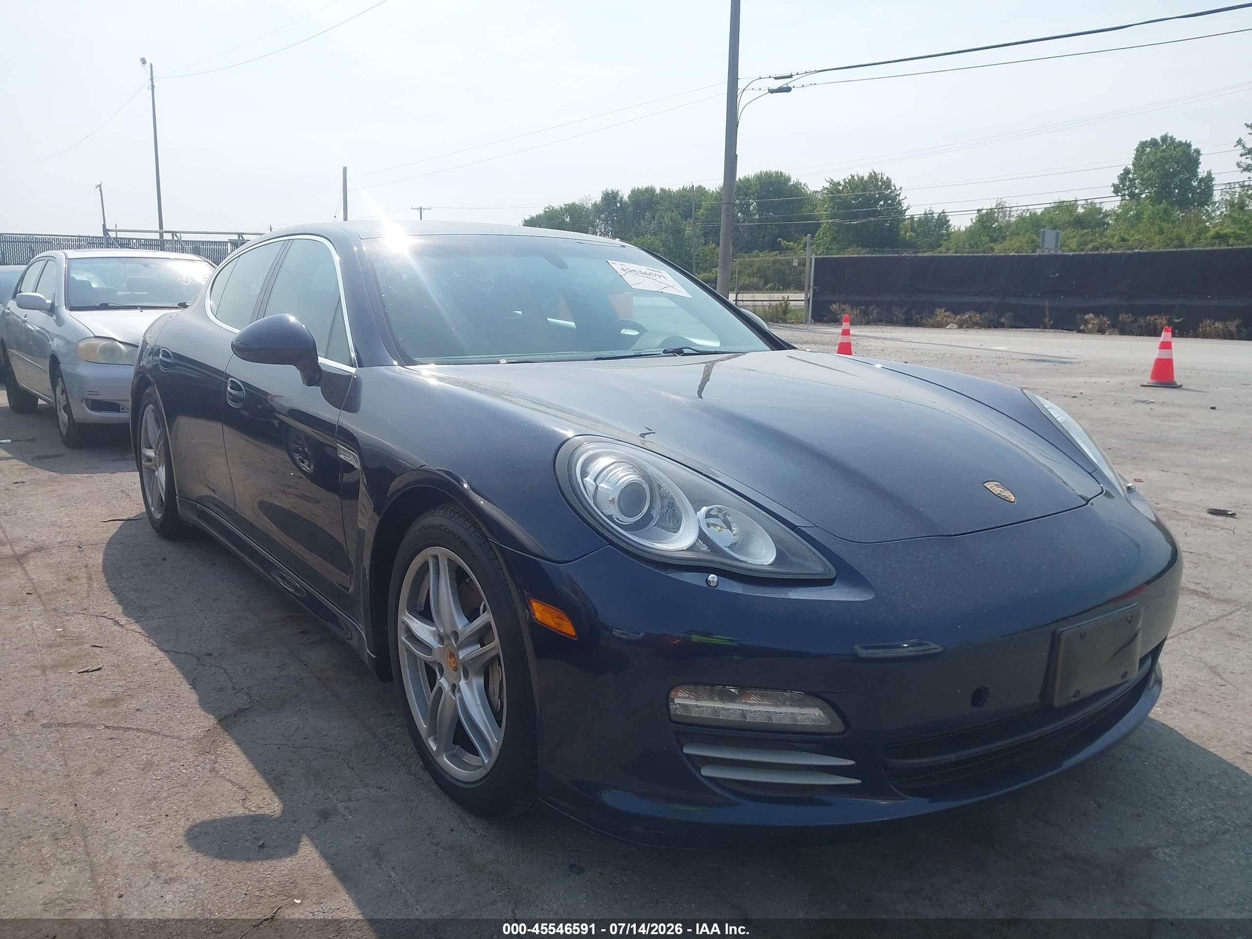 2010 Porsche Panamera 4s Dark Blue vin: WP0AB2A78AL065135