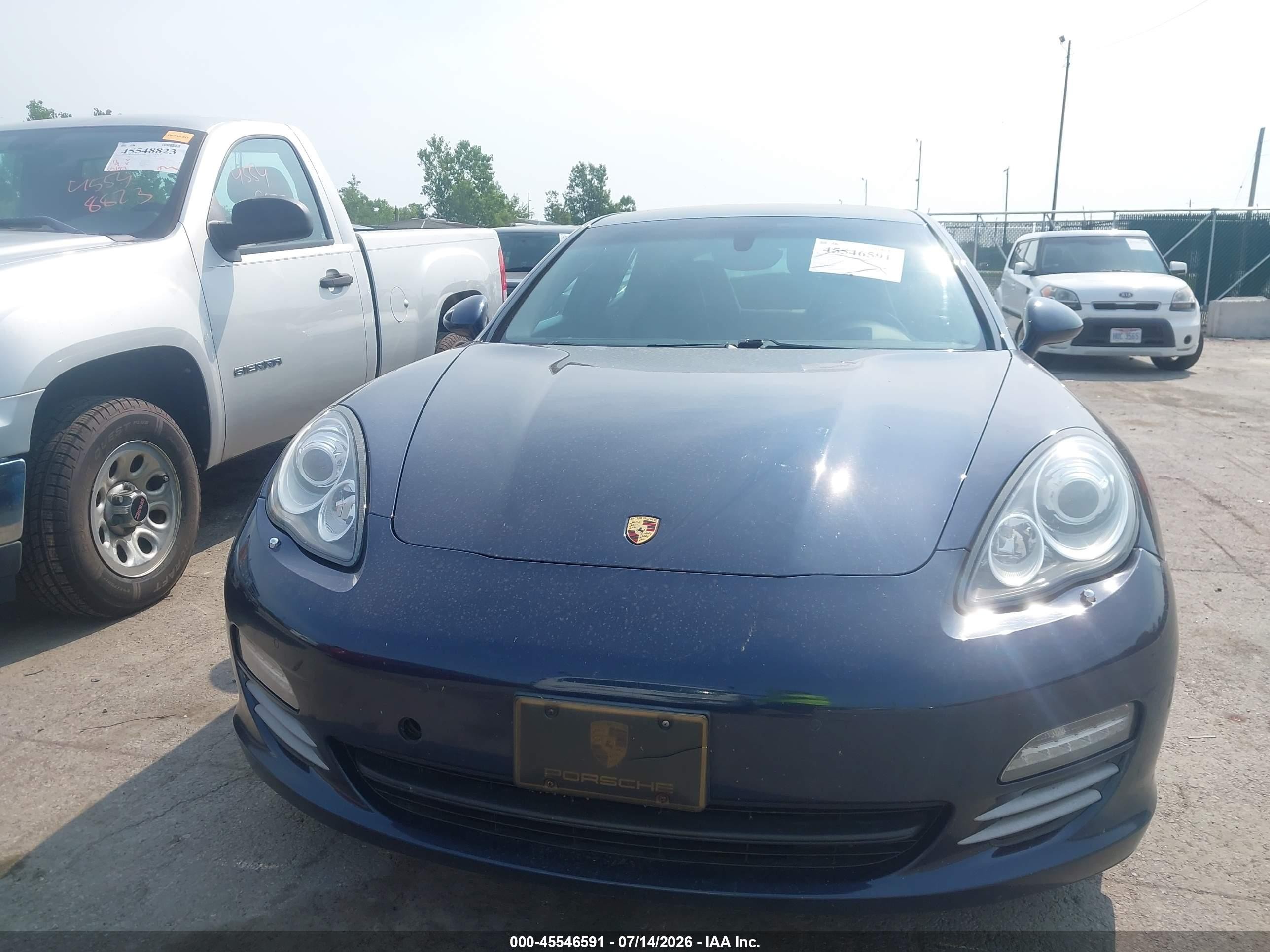 2010 Porsche Panamera 4s Dark Blue vin: WP0AB2A78AL065135