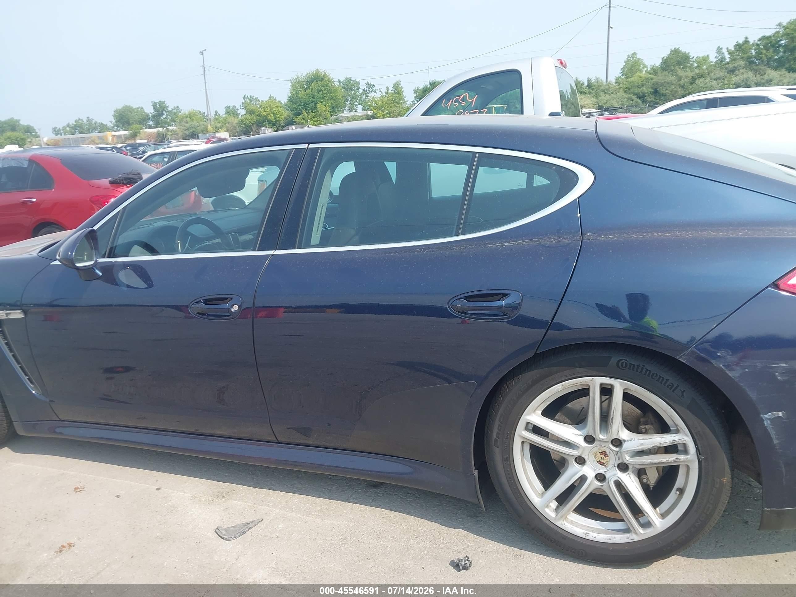 2010 Porsche Panamera 4s Dark Blue vin: WP0AB2A78AL065135