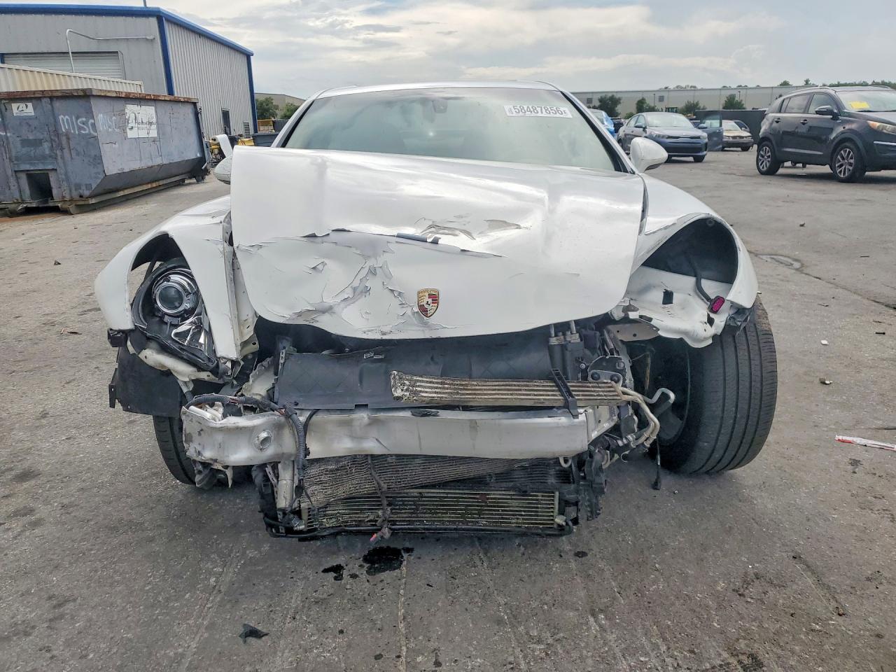 2011 Porsche Panamera S White vin: WP0AB2A78BL060874