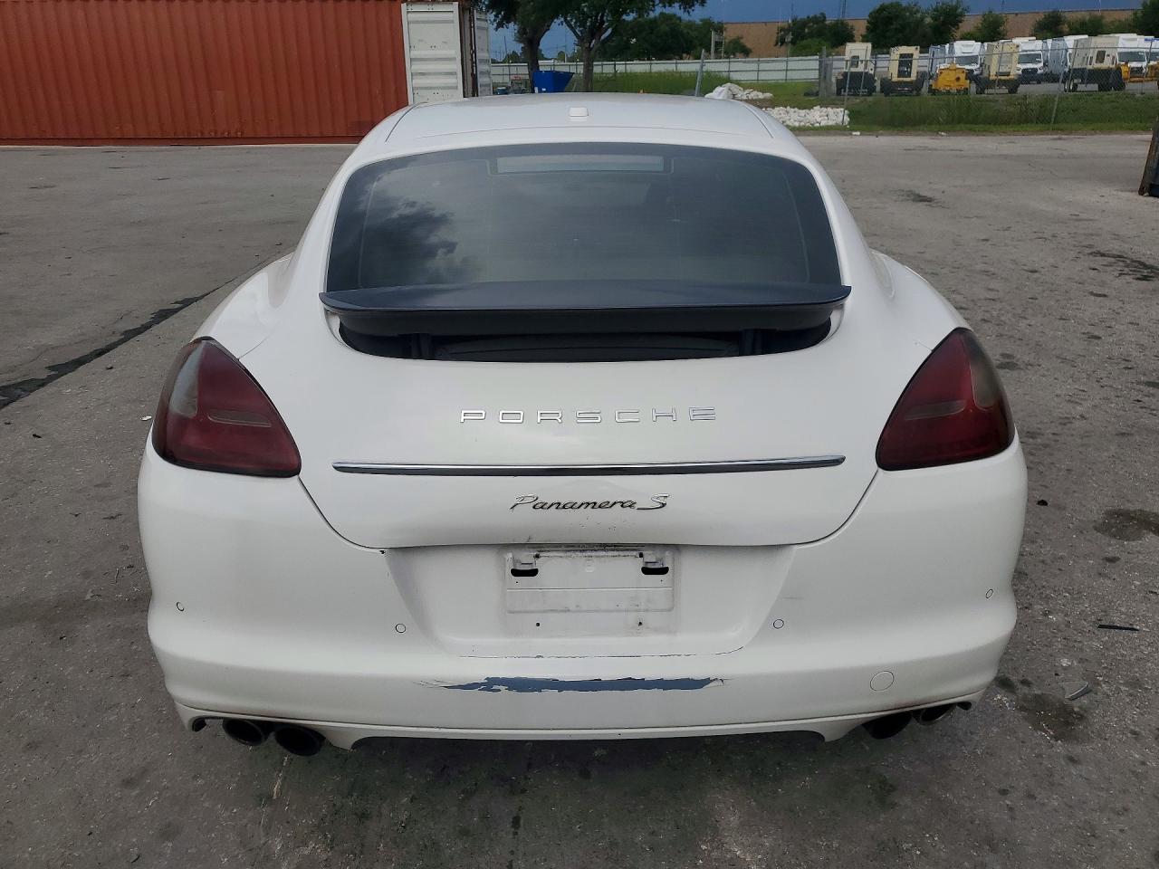 2011 Porsche Panamera S White vin: WP0AB2A78BL060874