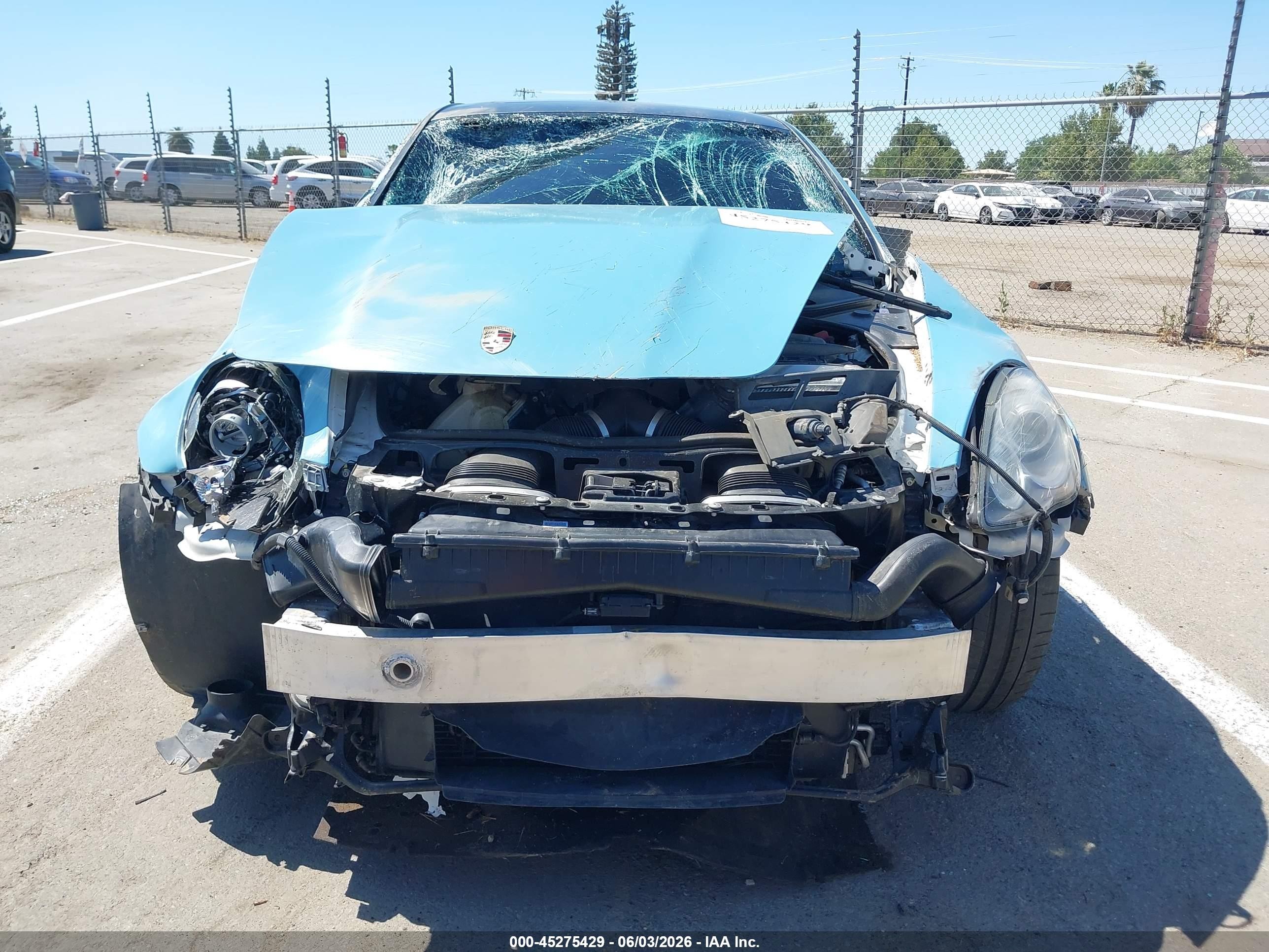 2013 Porsche Panamera S Light Blue vin: WP0AB2A78DL060957