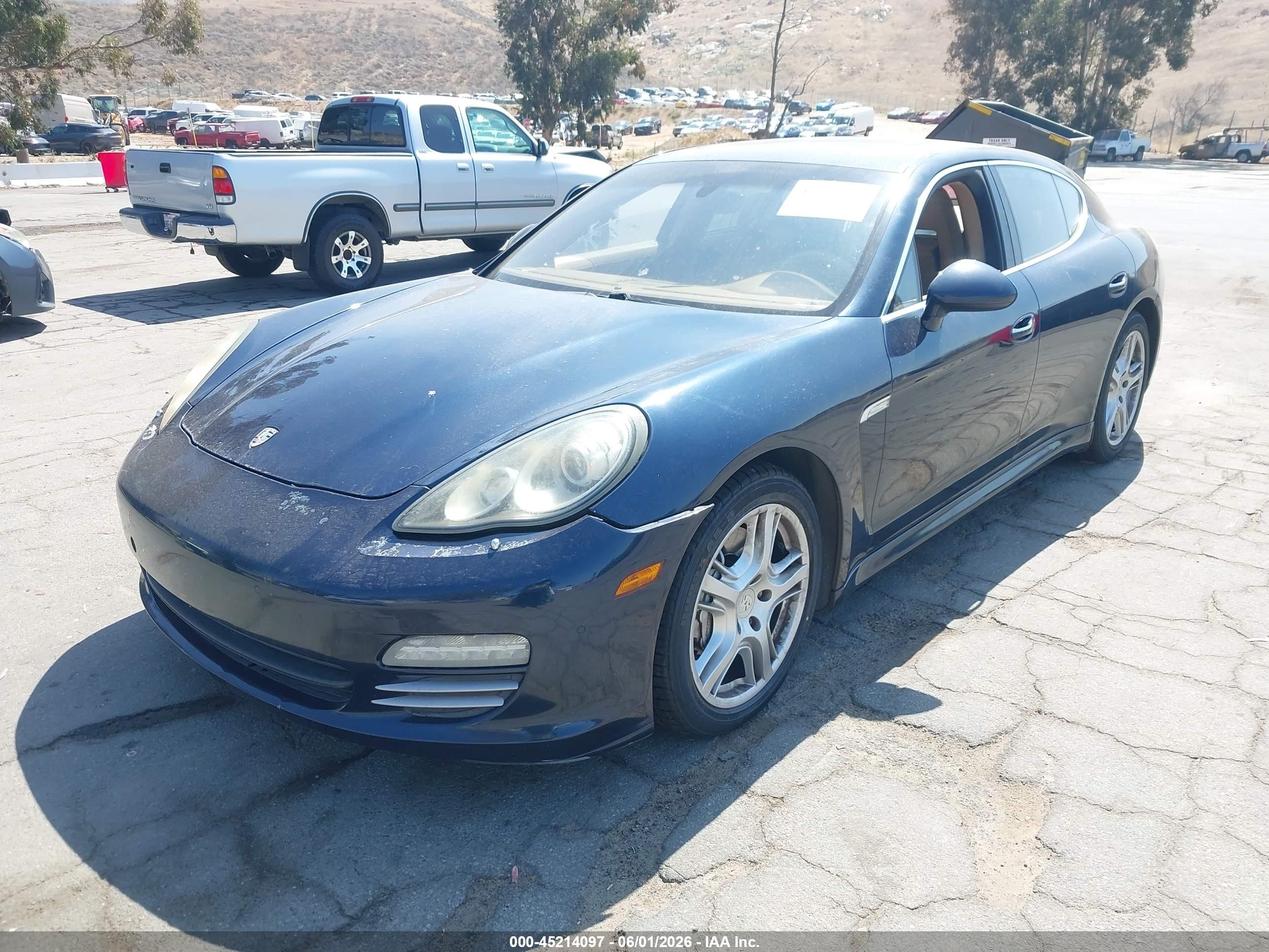 2010 Porsche Panamera 4s Синий vin: WP0AB2A79AL062793