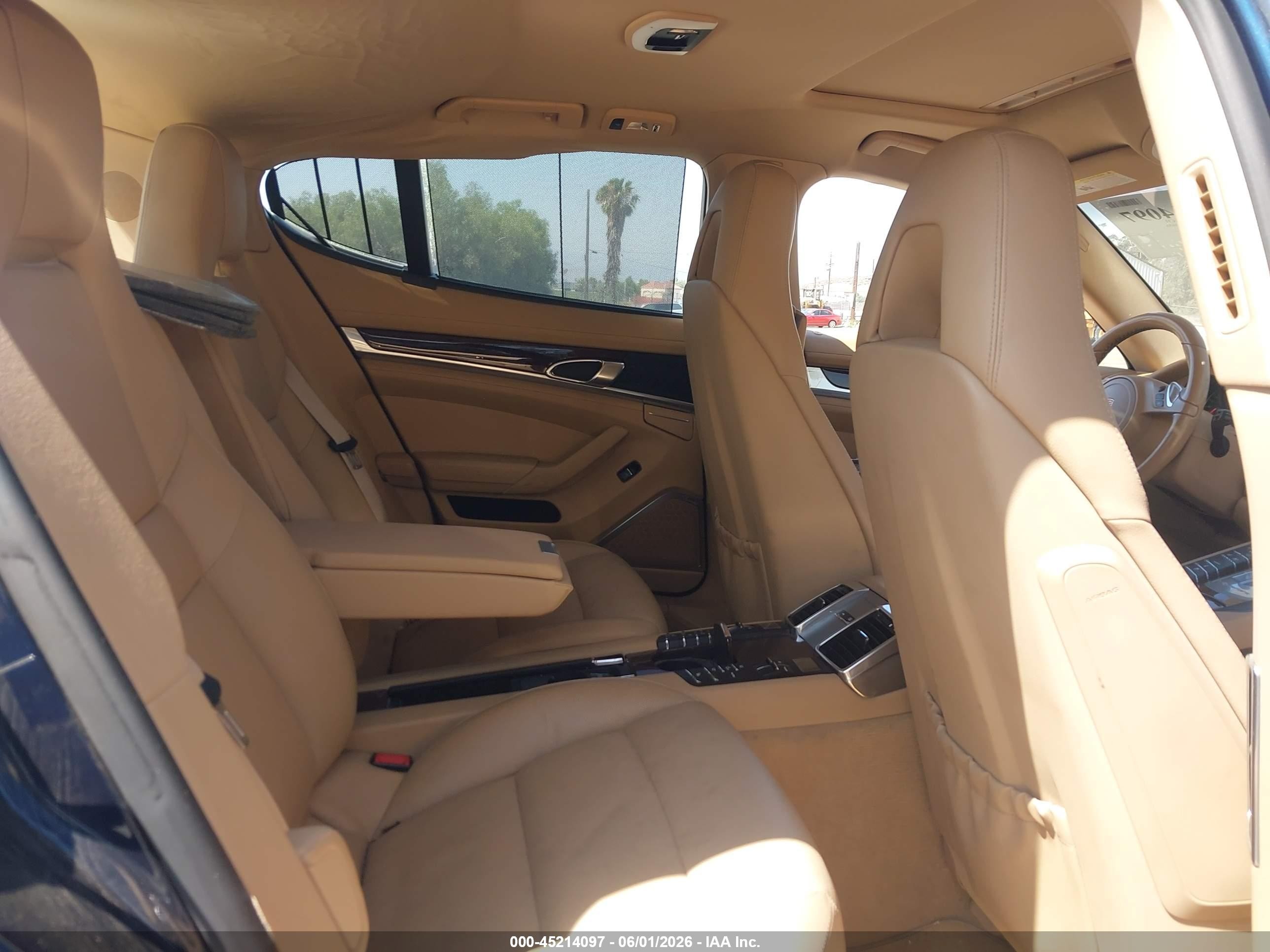 2010 Porsche Panamera 4s Синий vin: WP0AB2A79AL062793