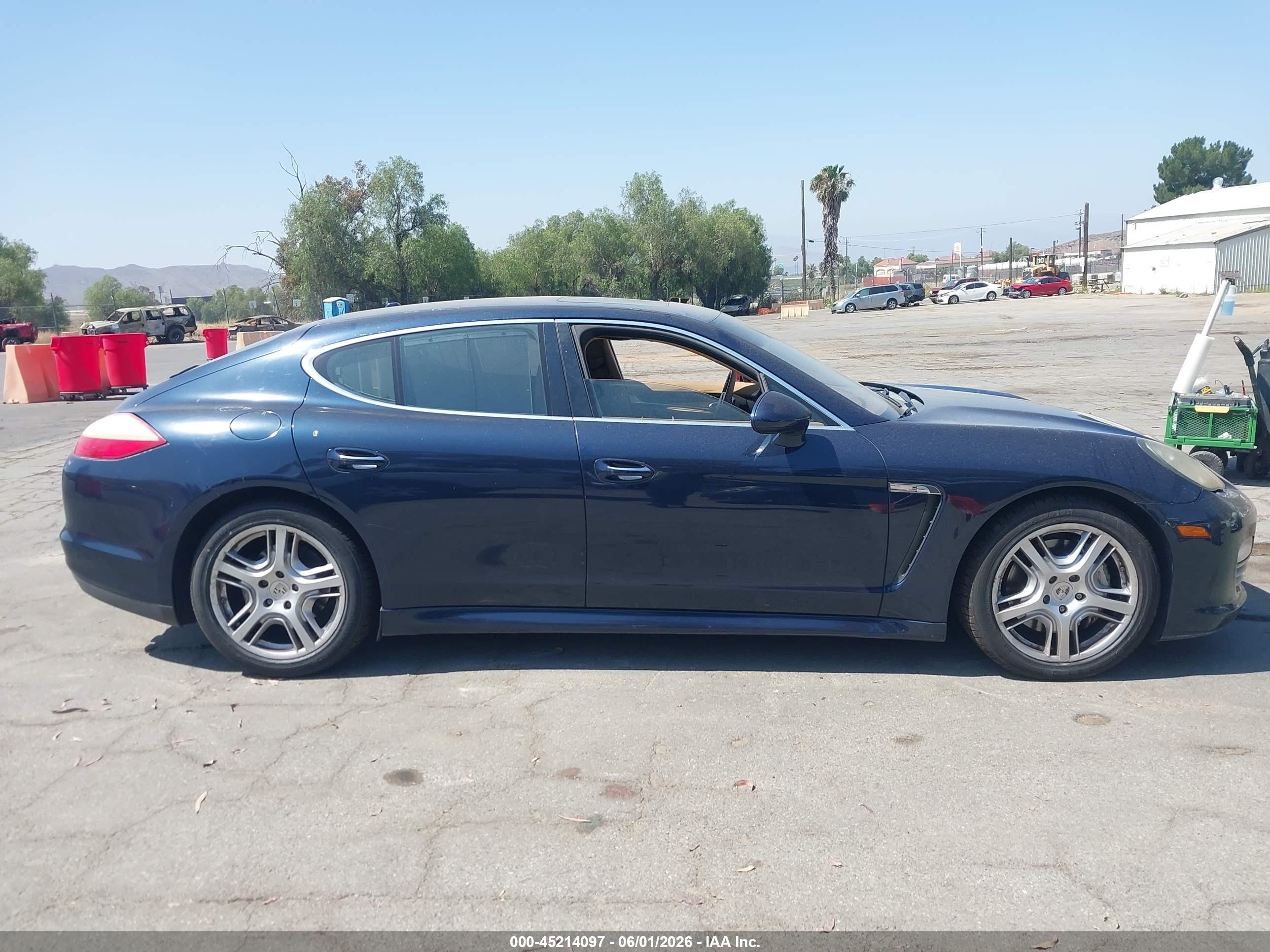 2010 Porsche Panamera 4s Синий vin: WP0AB2A79AL062793