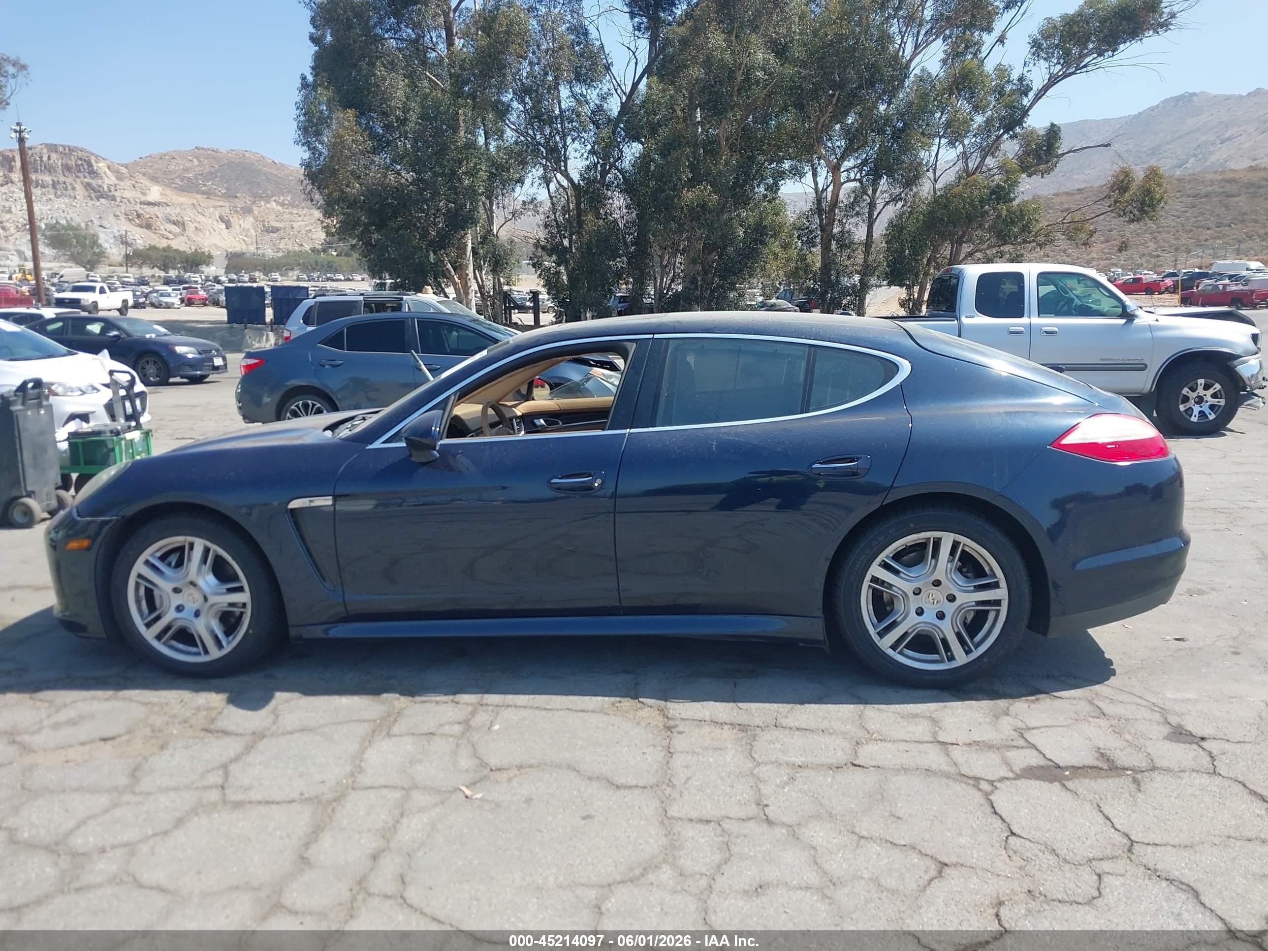 2010 Porsche Panamera 4s Синий vin: WP0AB2A79AL062793