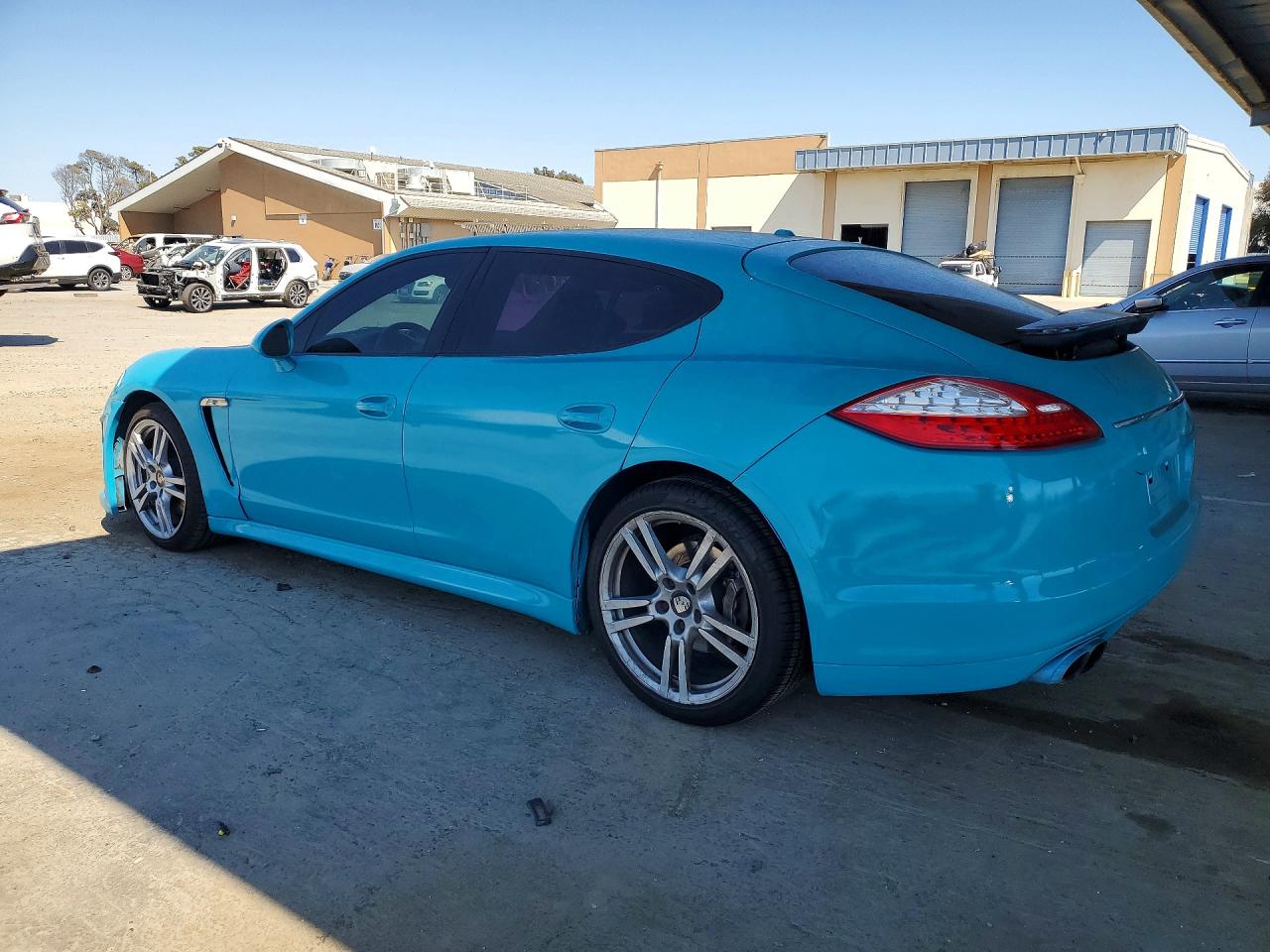 2010 Porsche Panamera S Бирюзовый vin: WP0AB2A79AL062874