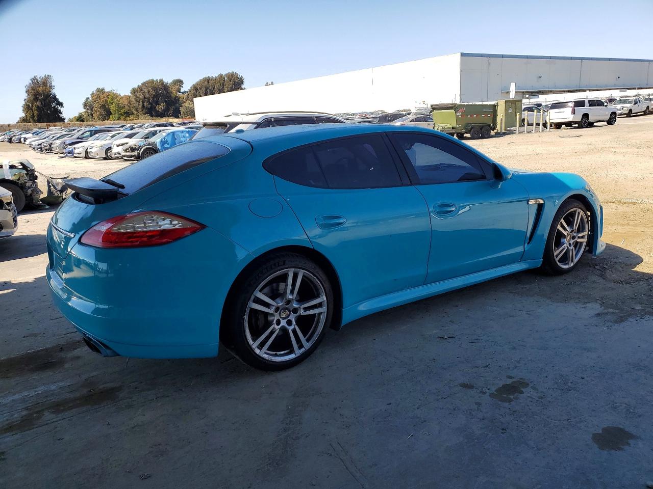 2010 Porsche Panamera S Бирюзовый vin: WP0AB2A79AL062874