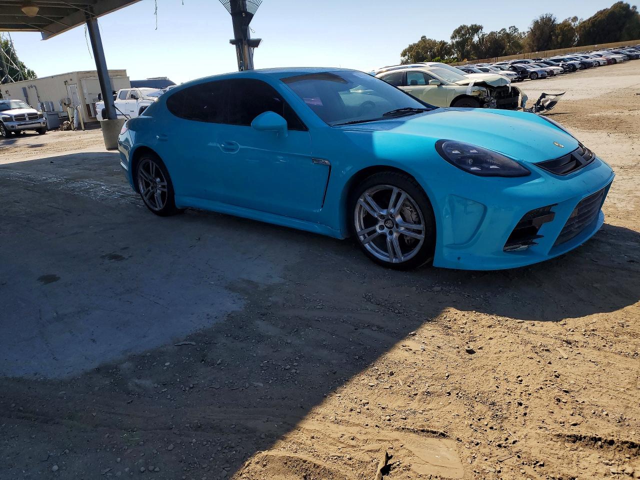 2010 Porsche Panamera S Бирюзовый vin: WP0AB2A79AL062874