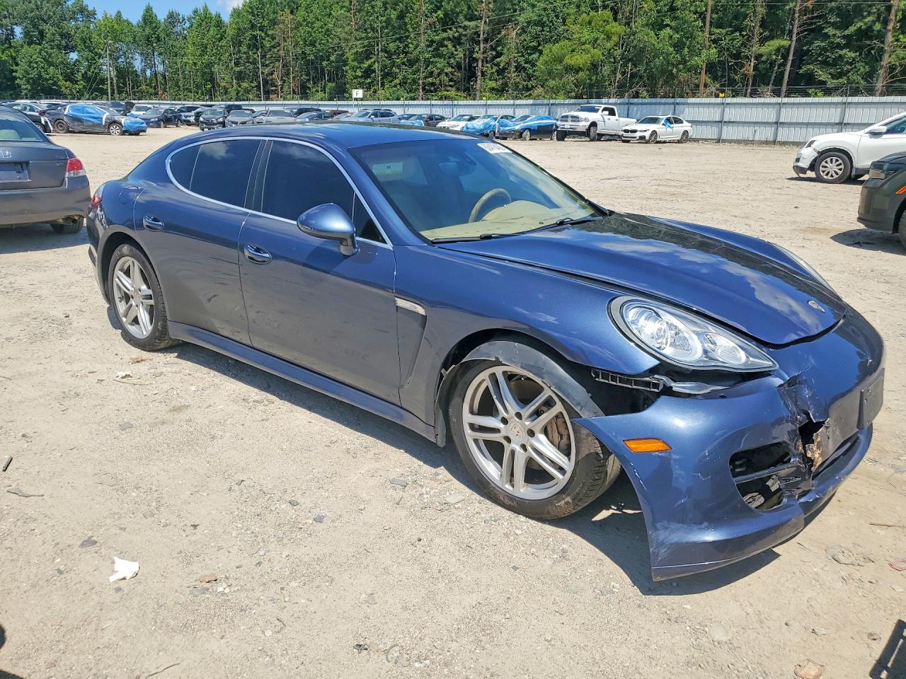 2010 Porsche Panamera S Blue vin: WP0AB2A79AL063040