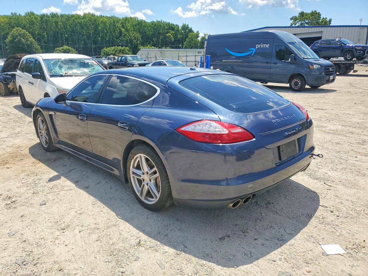 2010 Porsche Panamera S Blue vin: WP0AB2A79AL063040