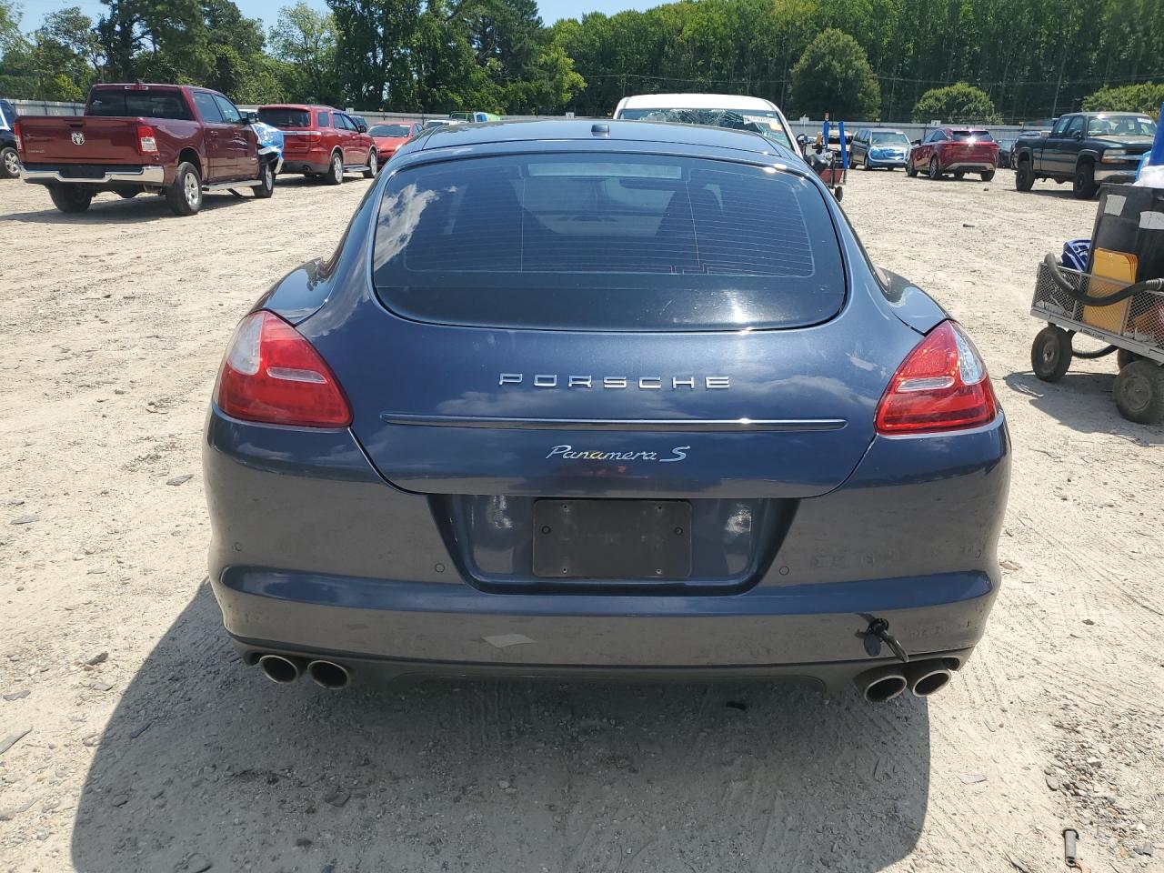 2010 Porsche Panamera S Blue vin: WP0AB2A79AL063040