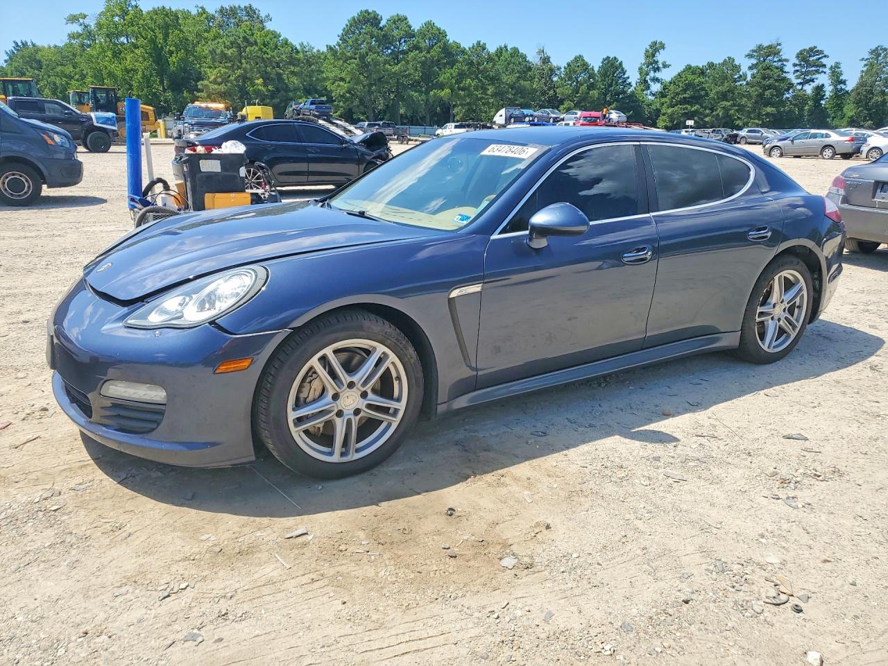 2010 Porsche Panamera S Blue vin: WP0AB2A79AL063040