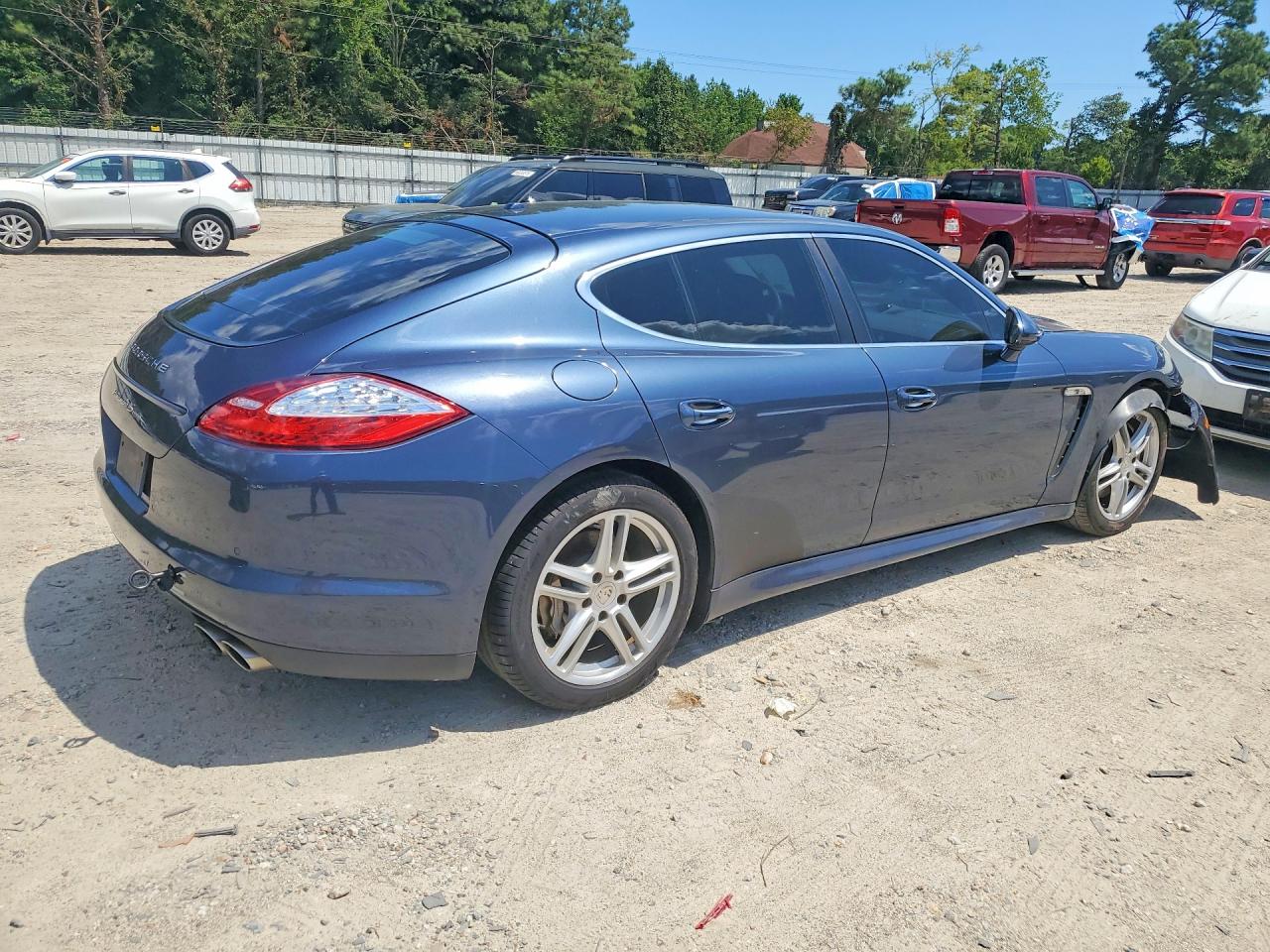 2010 Porsche Panamera S Blue vin: WP0AB2A79AL063040