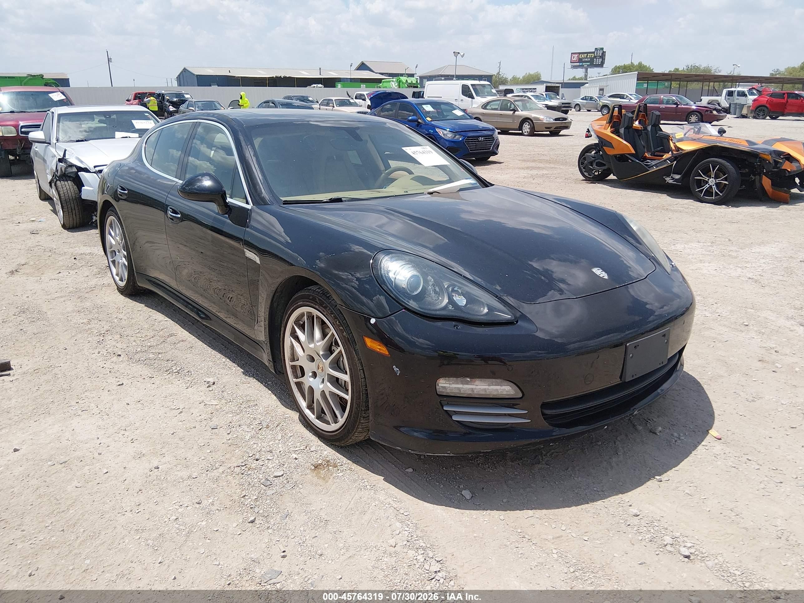 2011 Porsche Panamera 4s Black vin: WP0AB2A79BL063010