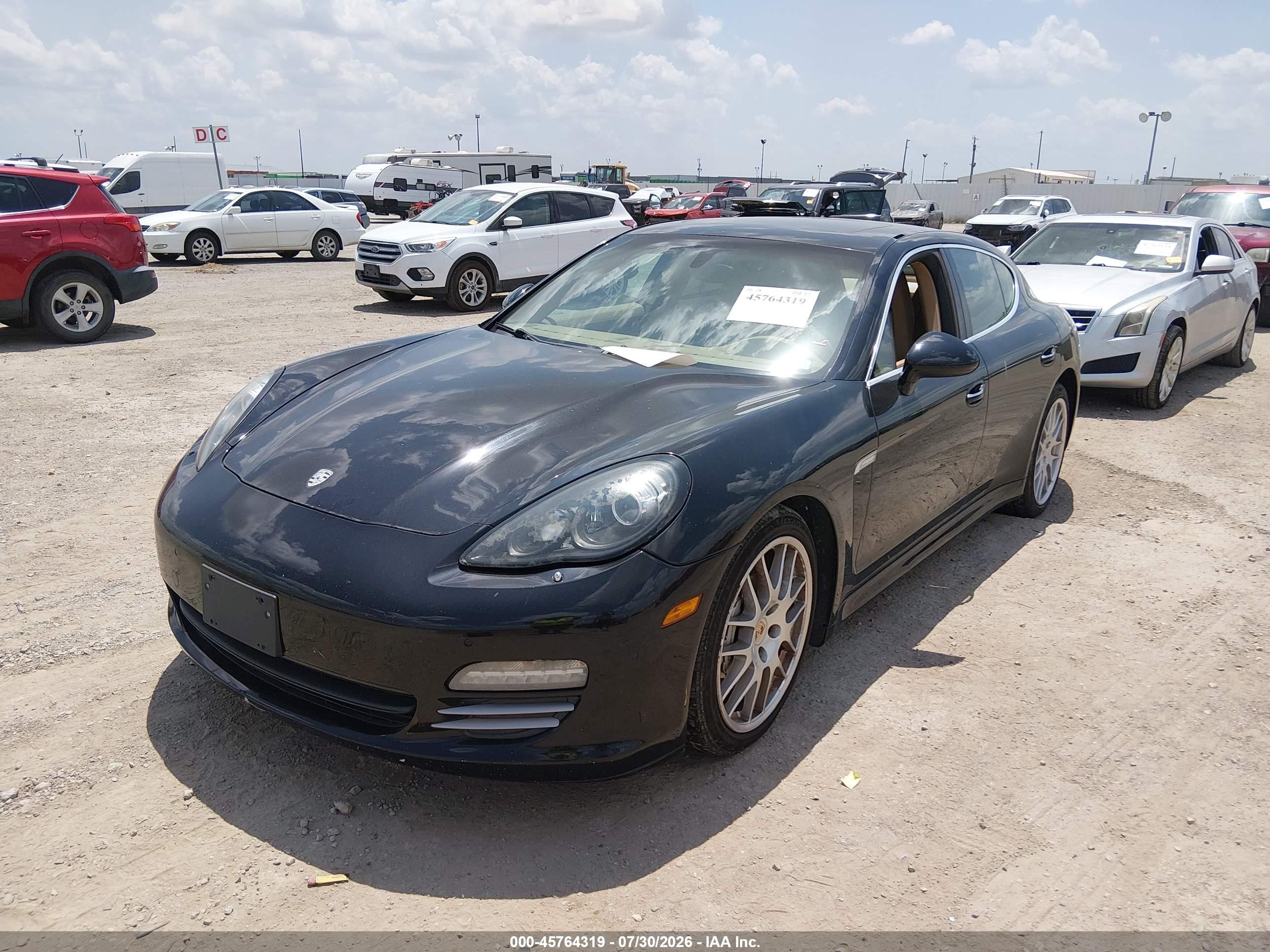 2011 Porsche Panamera 4s Black vin: WP0AB2A79BL063010