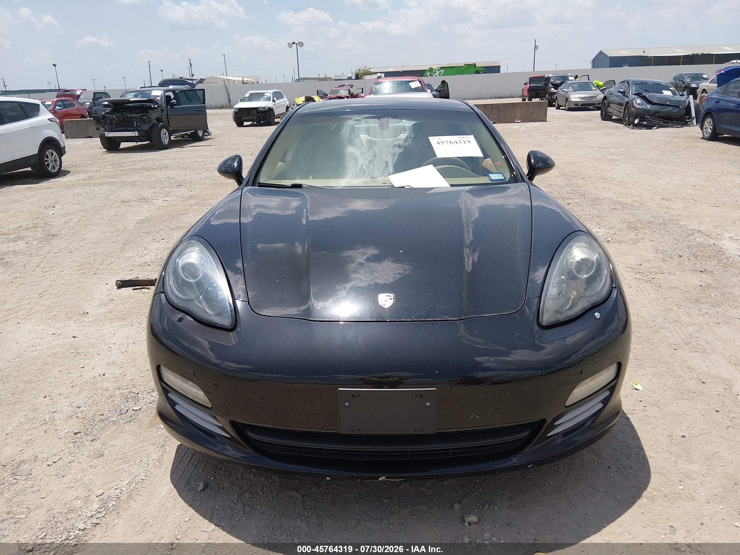 2011 Porsche Panamera 4s Black vin: WP0AB2A79BL063010