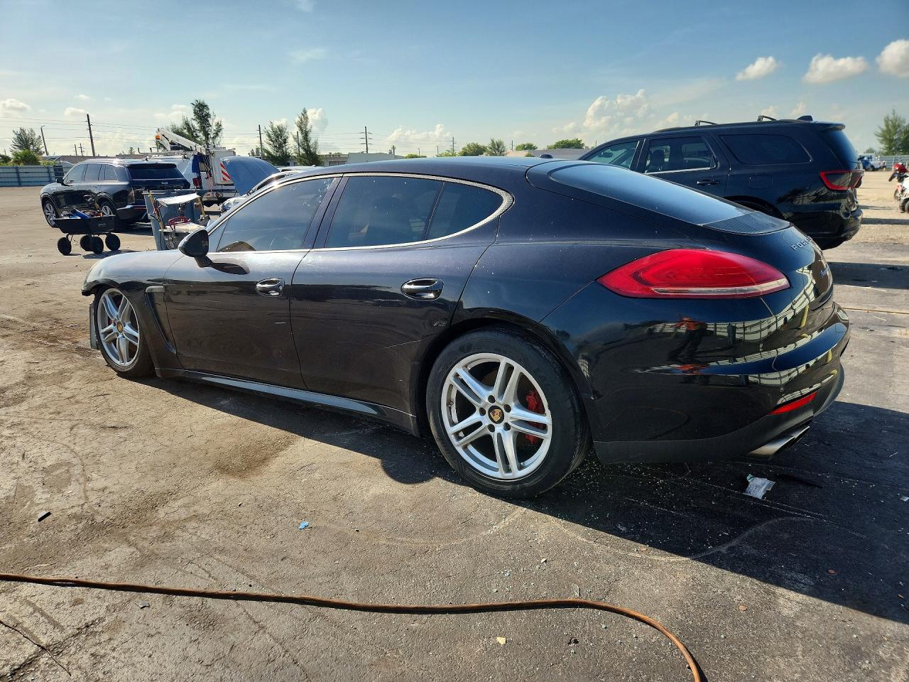 2014 Porsche Panamera S Черный vin: WP0AB2A79EL056286