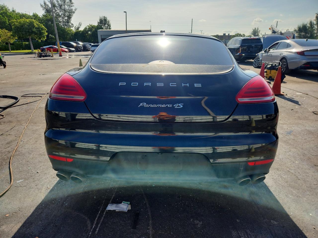 2014 Porsche Panamera S Черный vin: WP0AB2A79EL056286