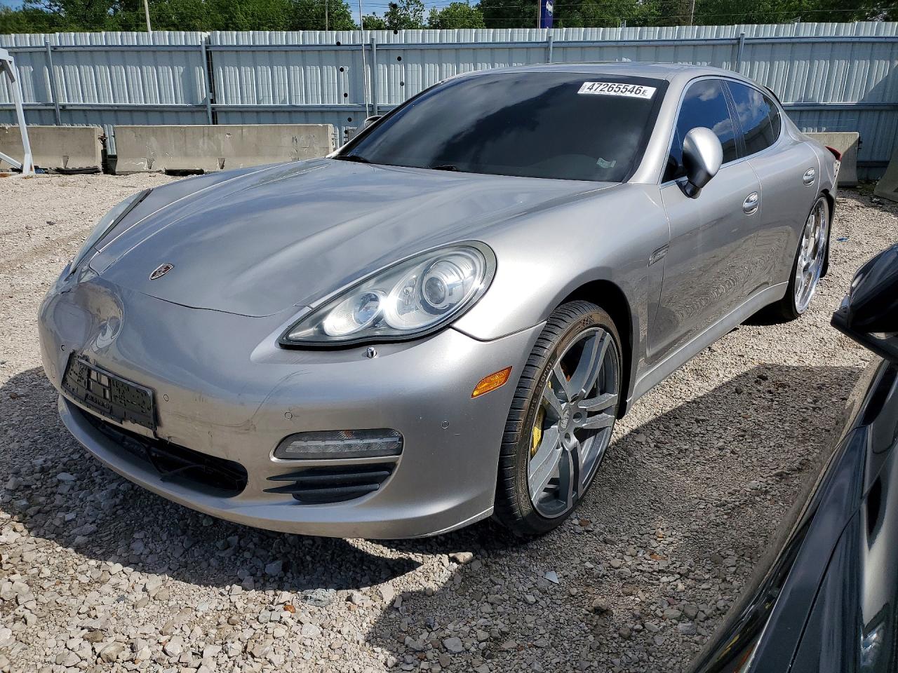 2010 Porsche Panamera S Silver vin: WP0AB2A7XAL063662