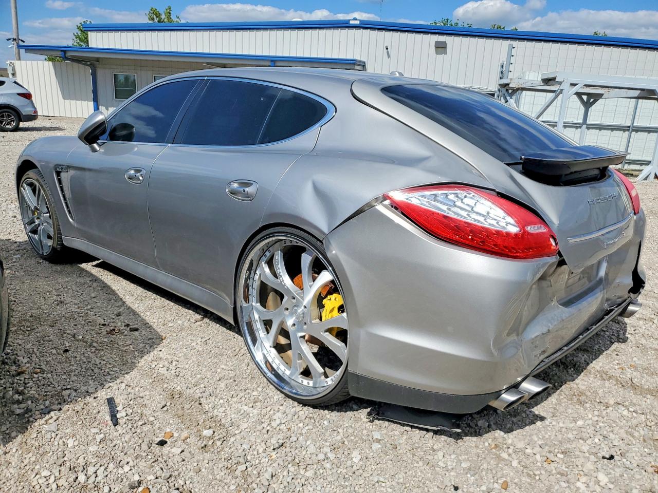2010 Porsche Panamera S Silver vin: WP0AB2A7XAL063662