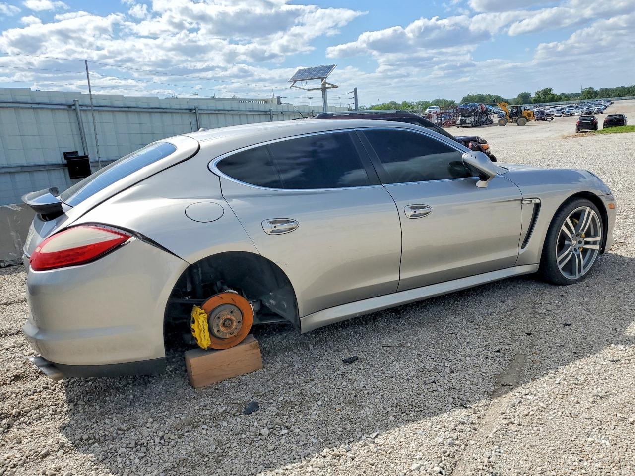 2010 Porsche Panamera S Silver vin: WP0AB2A7XAL063662
