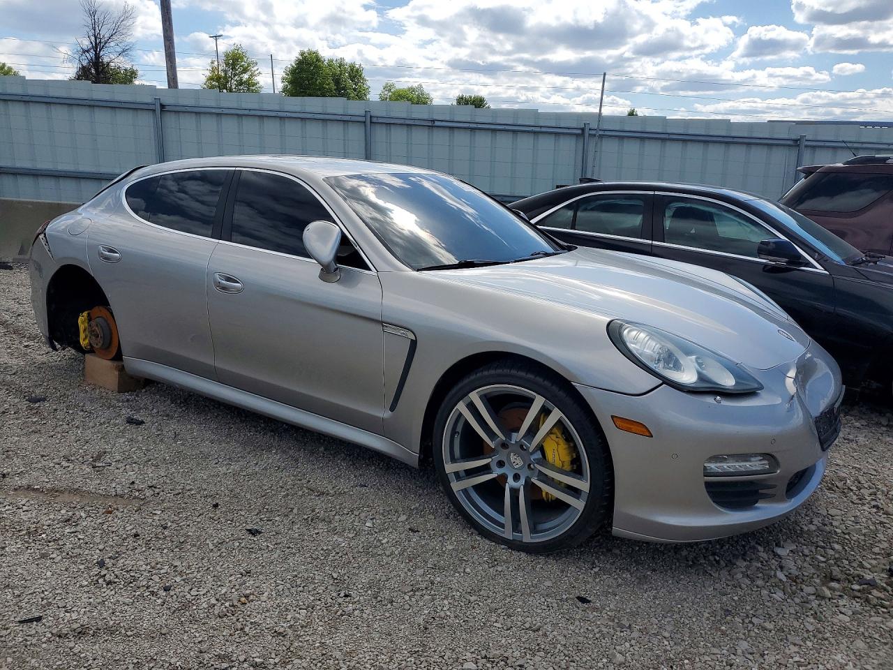 2010 Porsche Panamera S Silver vin: WP0AB2A7XAL063662