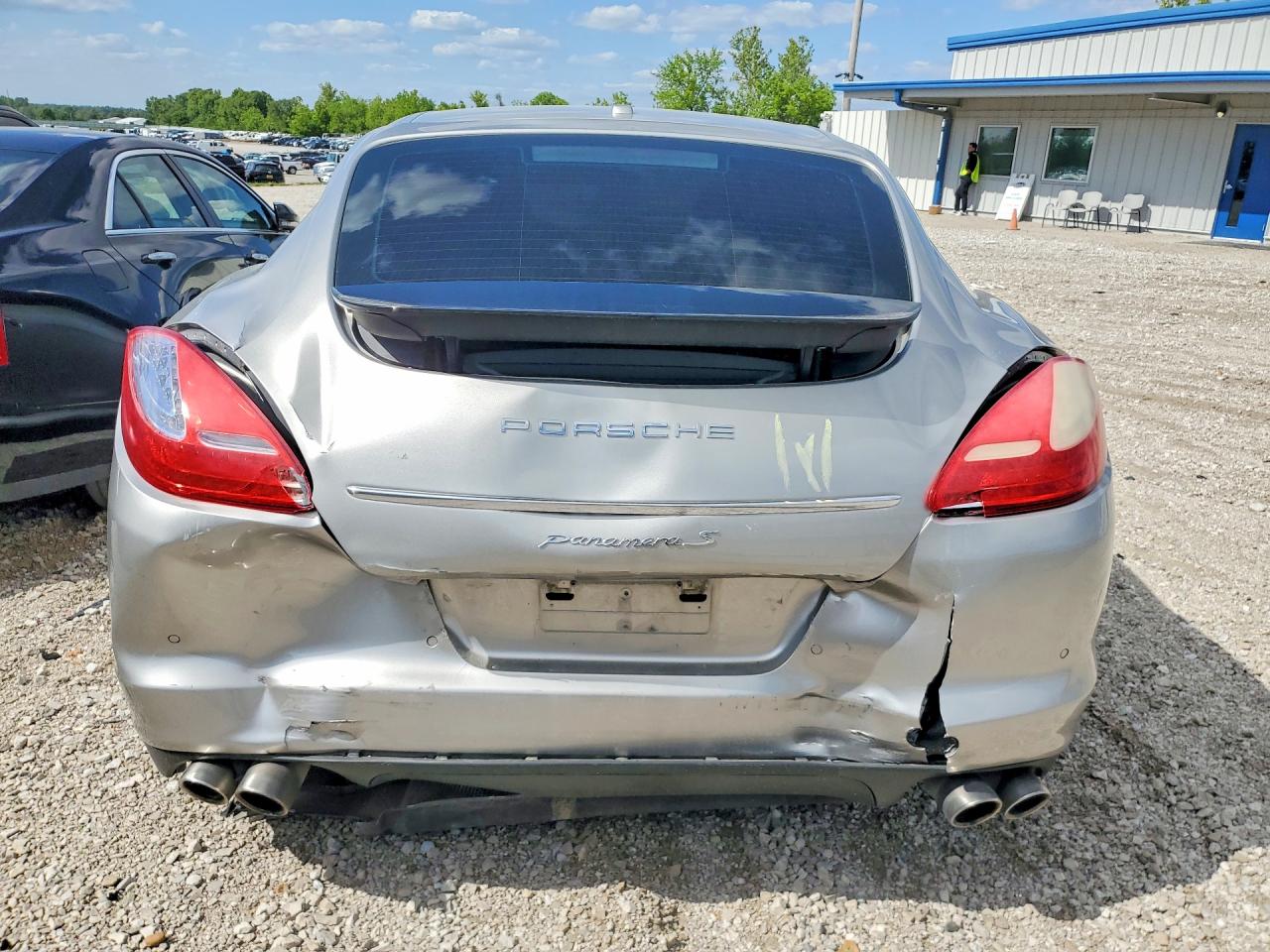 2010 Porsche Panamera S Silver vin: WP0AB2A7XAL063662
