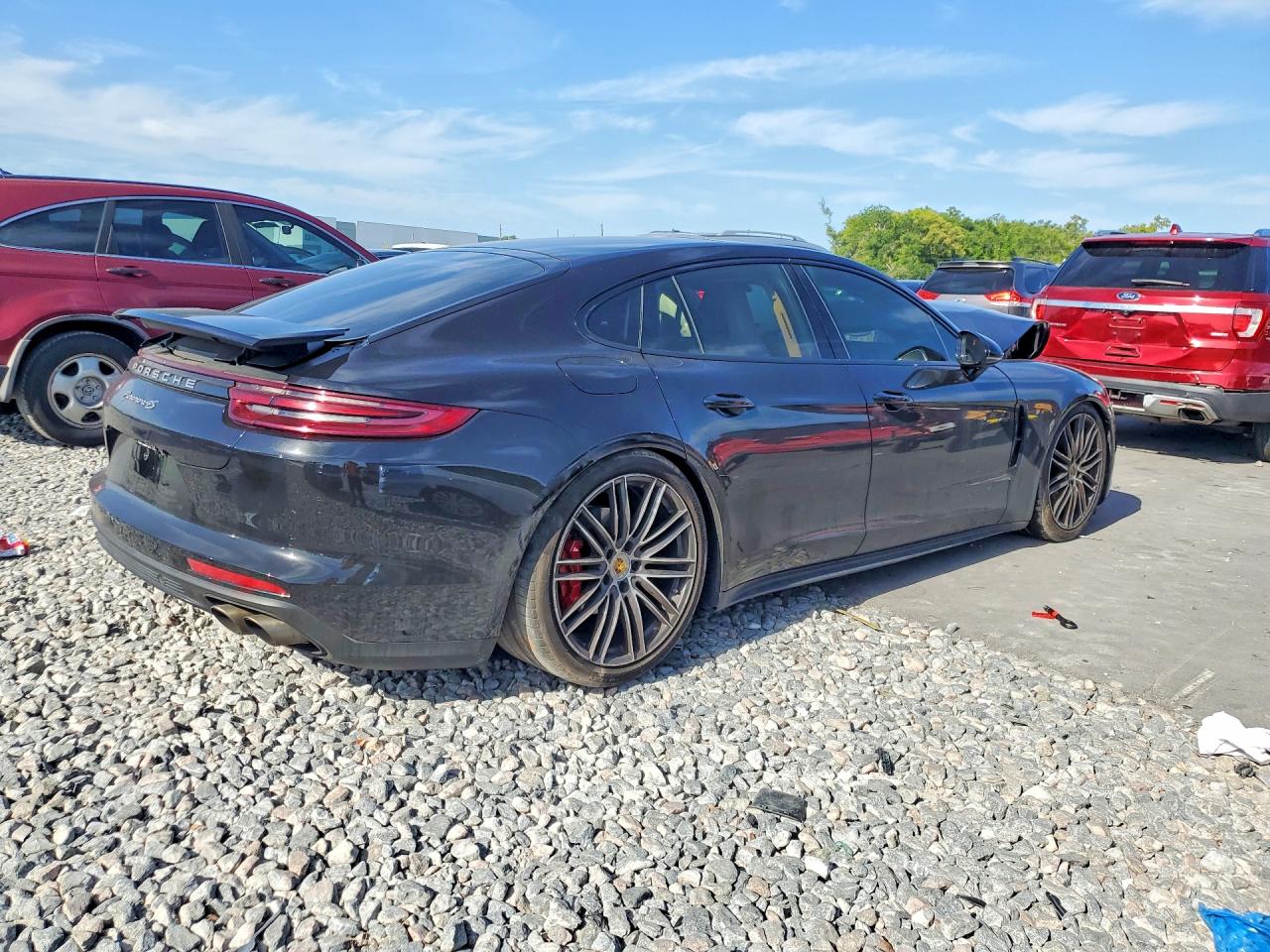 2017 Porsche Panamera 4s Black vin: WP0AB2A7XHL123465