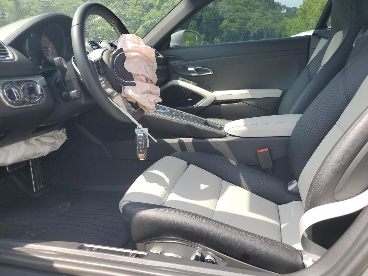 2024 Porsche Cayman S   Gray vin: WP0AB2A80RK264383